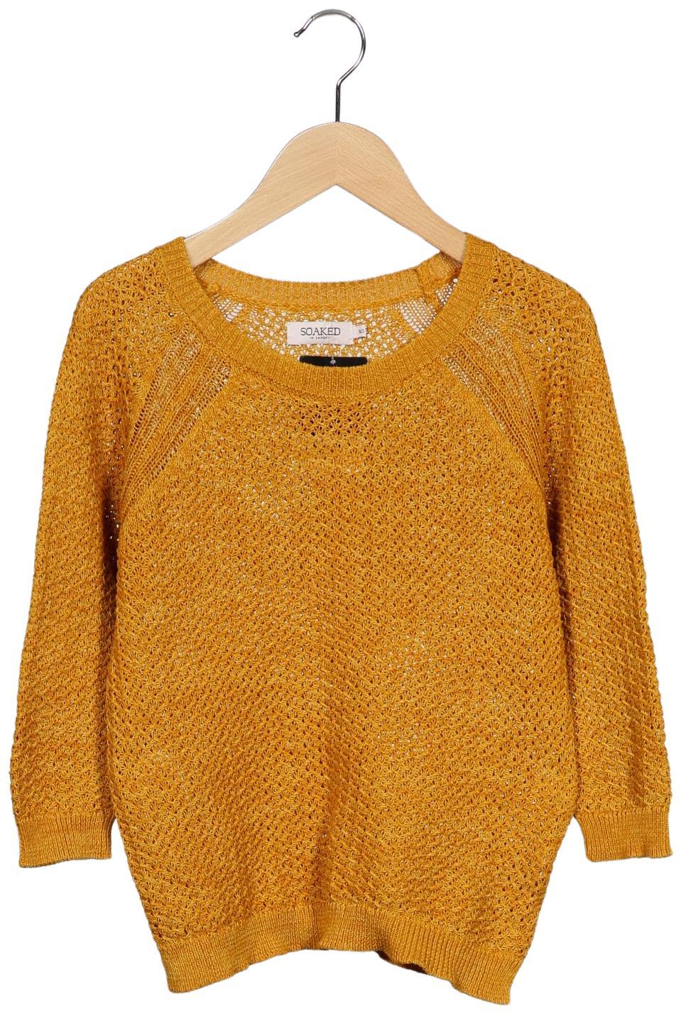 

Soaked in Luxury Damen Pullover, gelb, Gr. 34