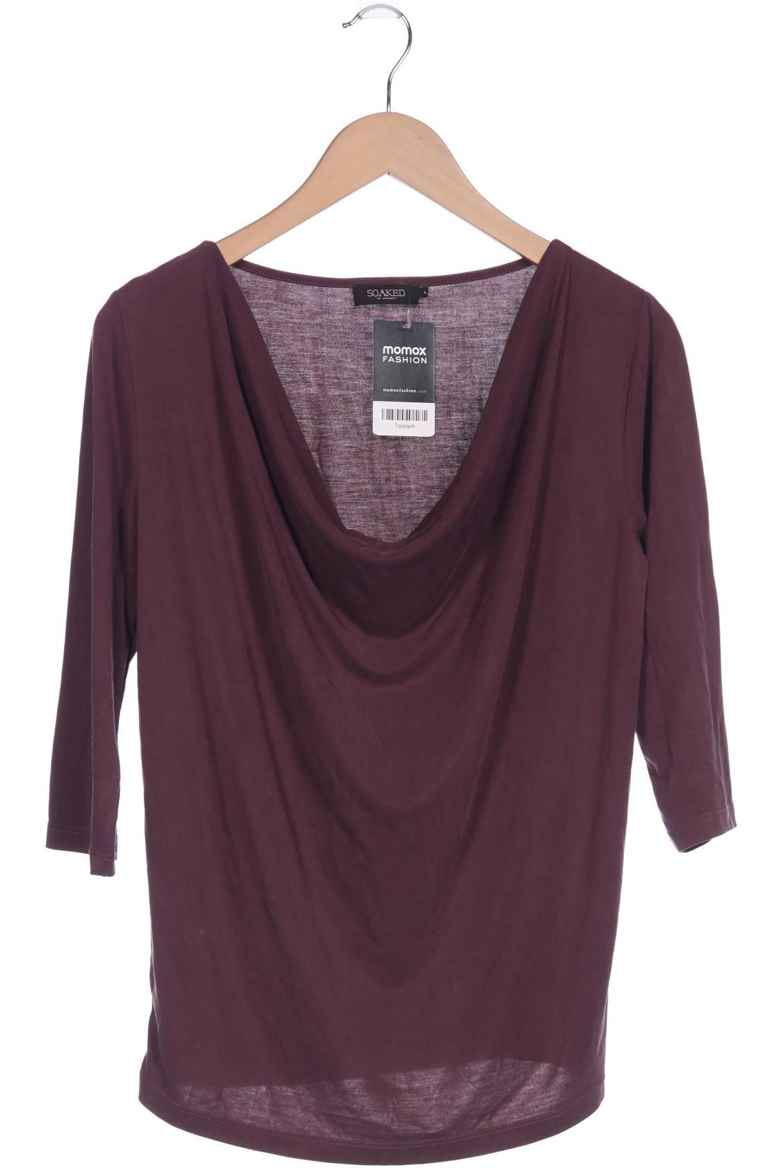 

Soaked in Luxury Damen Langarmshirt, bordeaux, Gr. 42
