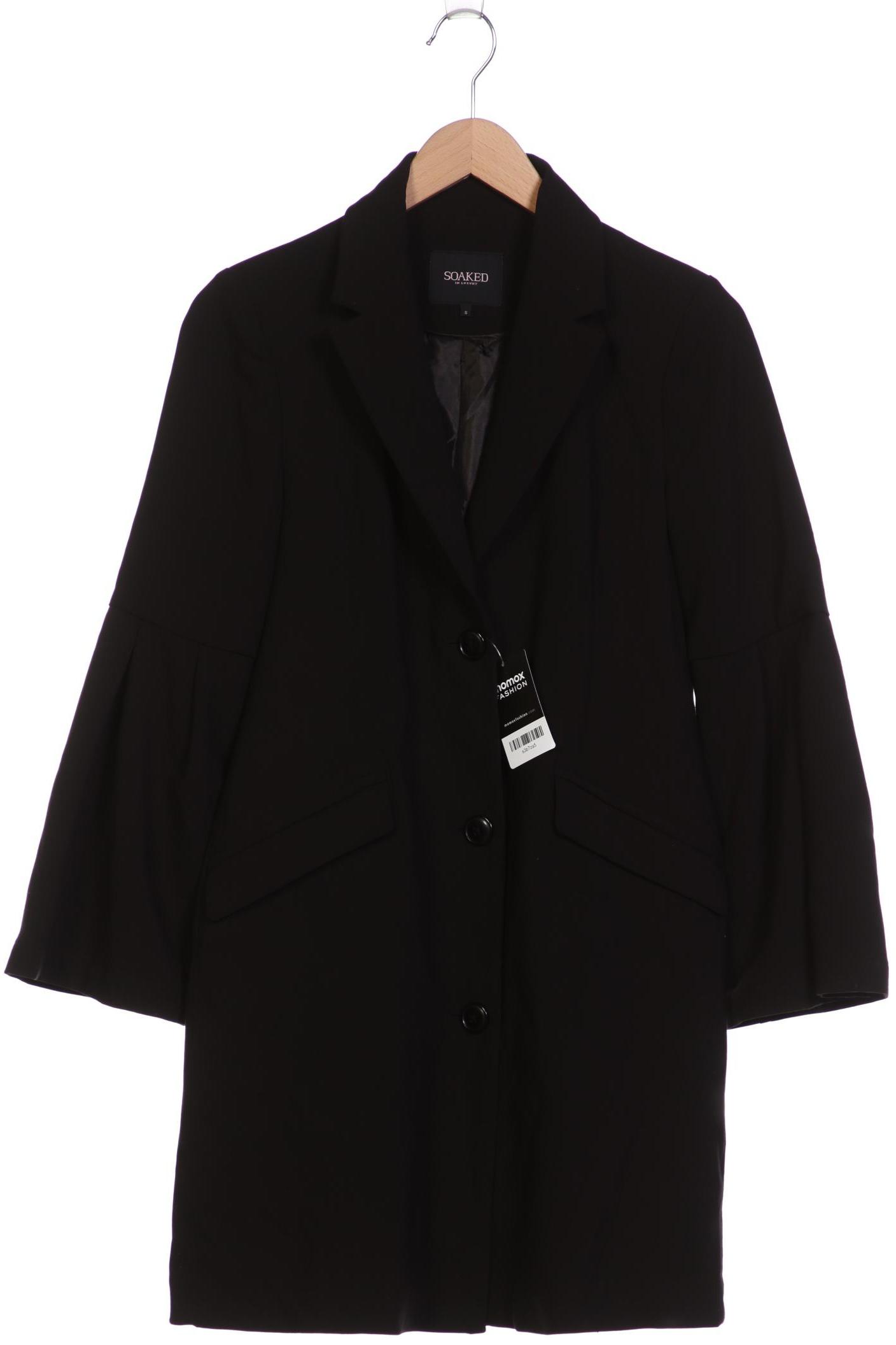 

Soaked in Luxury Damen Mantel, schwarz, Gr. 36