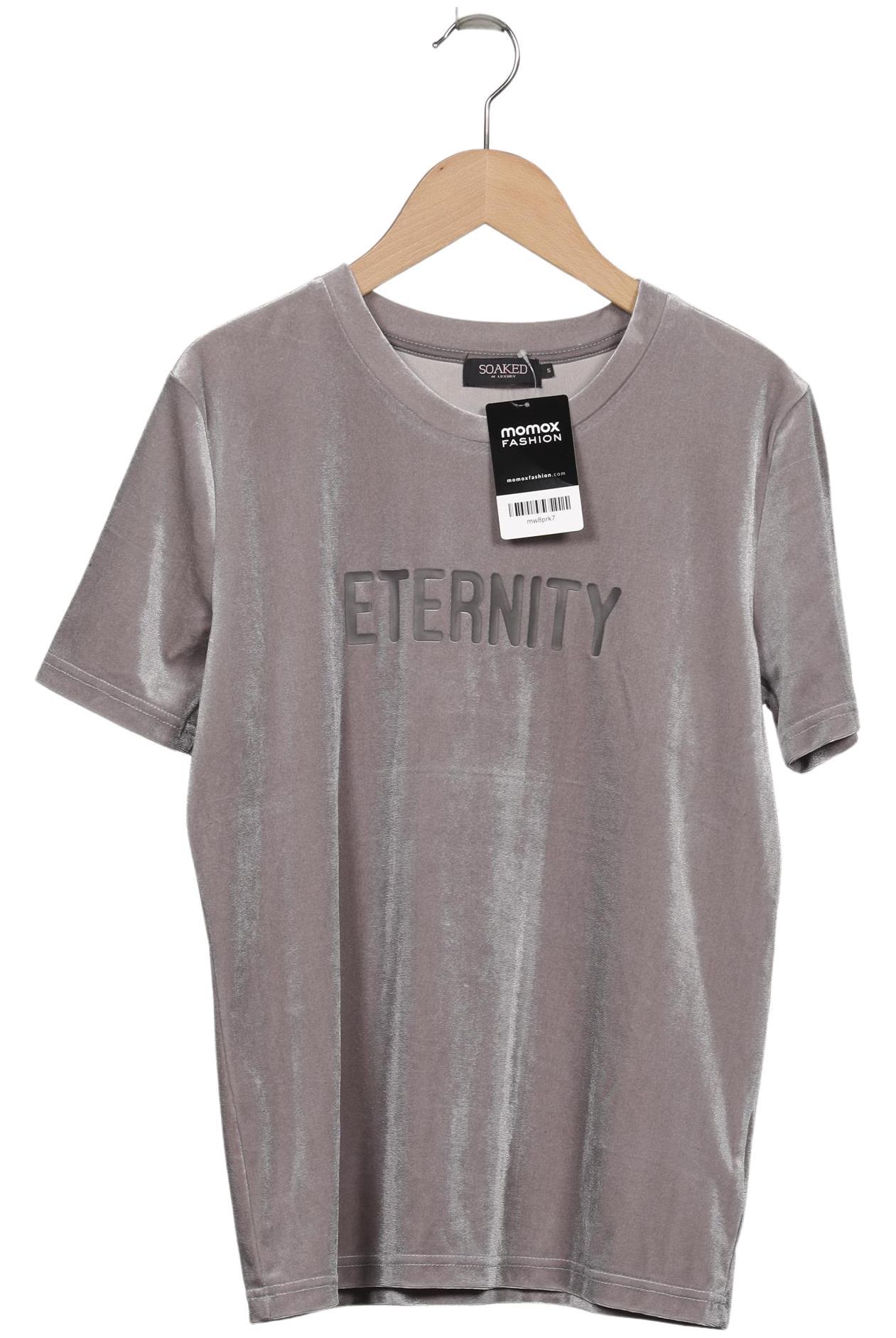 

Soaked in Luxury Damen T-Shirt, grau, Gr. 36