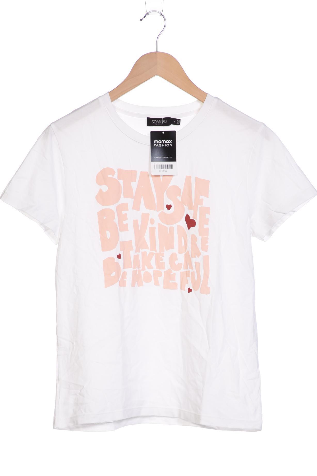 

Soaked in Luxury Damen T-Shirt, weiß, Gr. 42