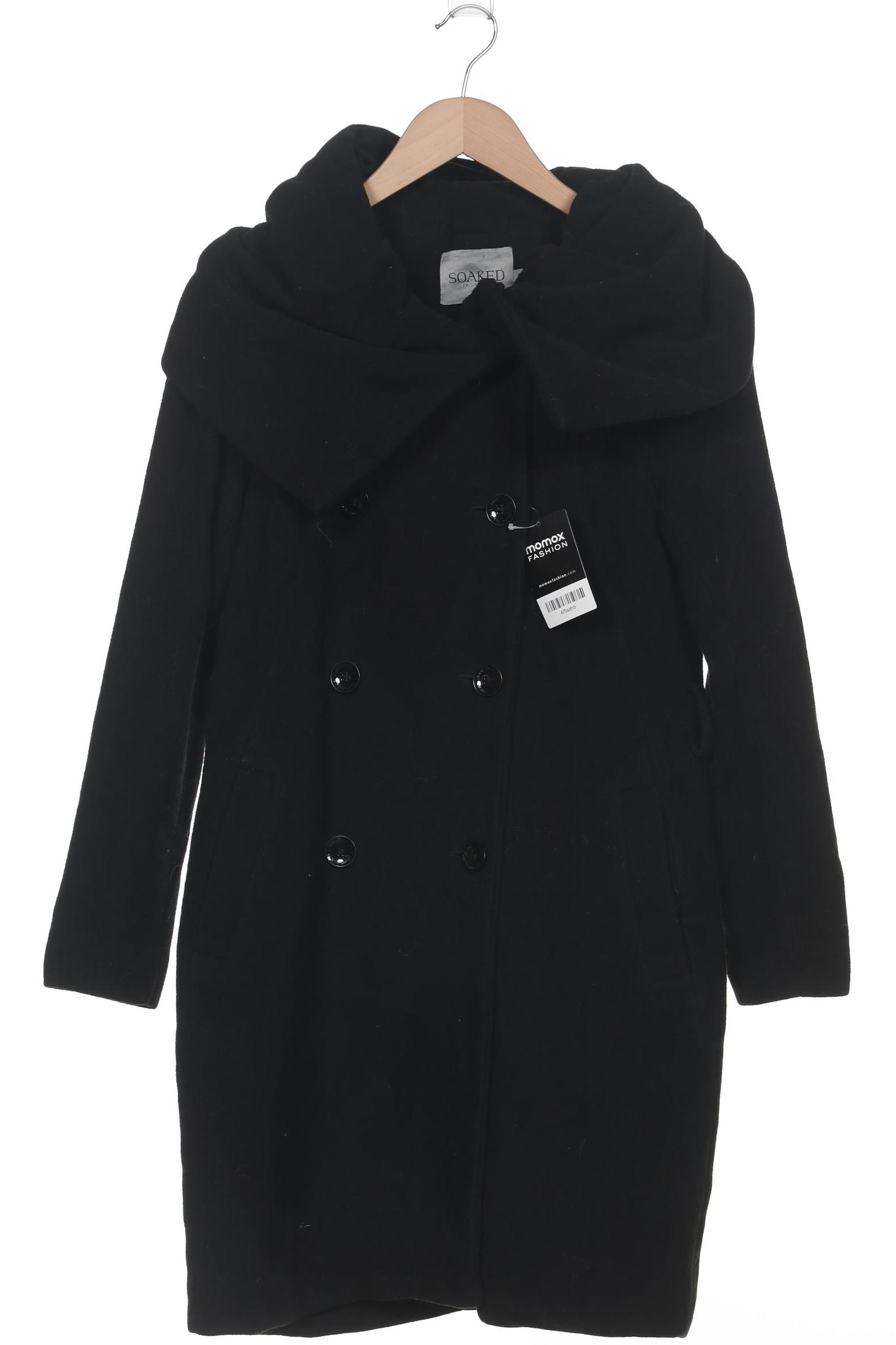 

Soaked in Luxury Damen Mantel, schwarz, Gr. 36