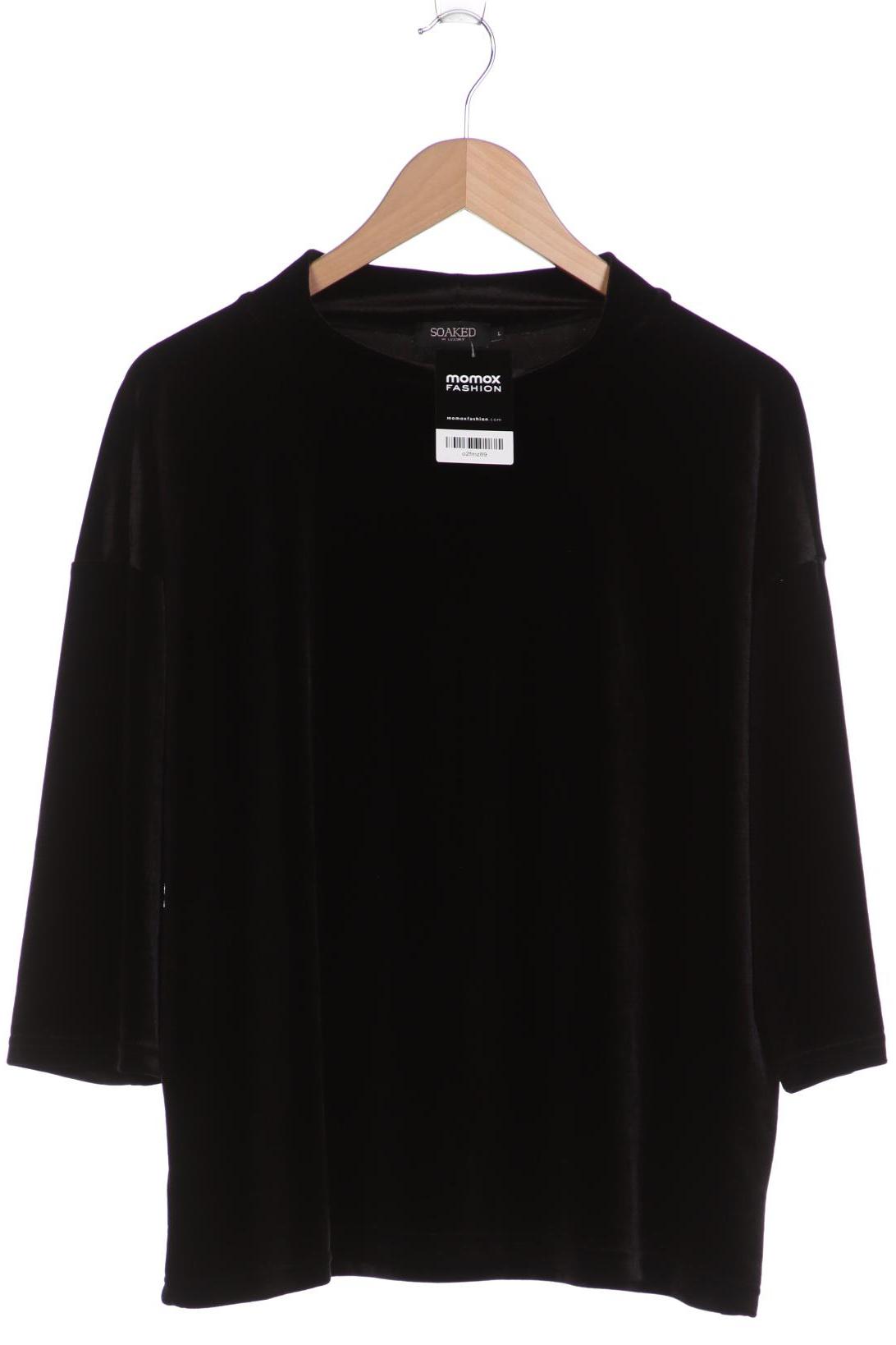 

Soaked in Luxury Damen Langarmshirt, schwarz, Gr. 42
