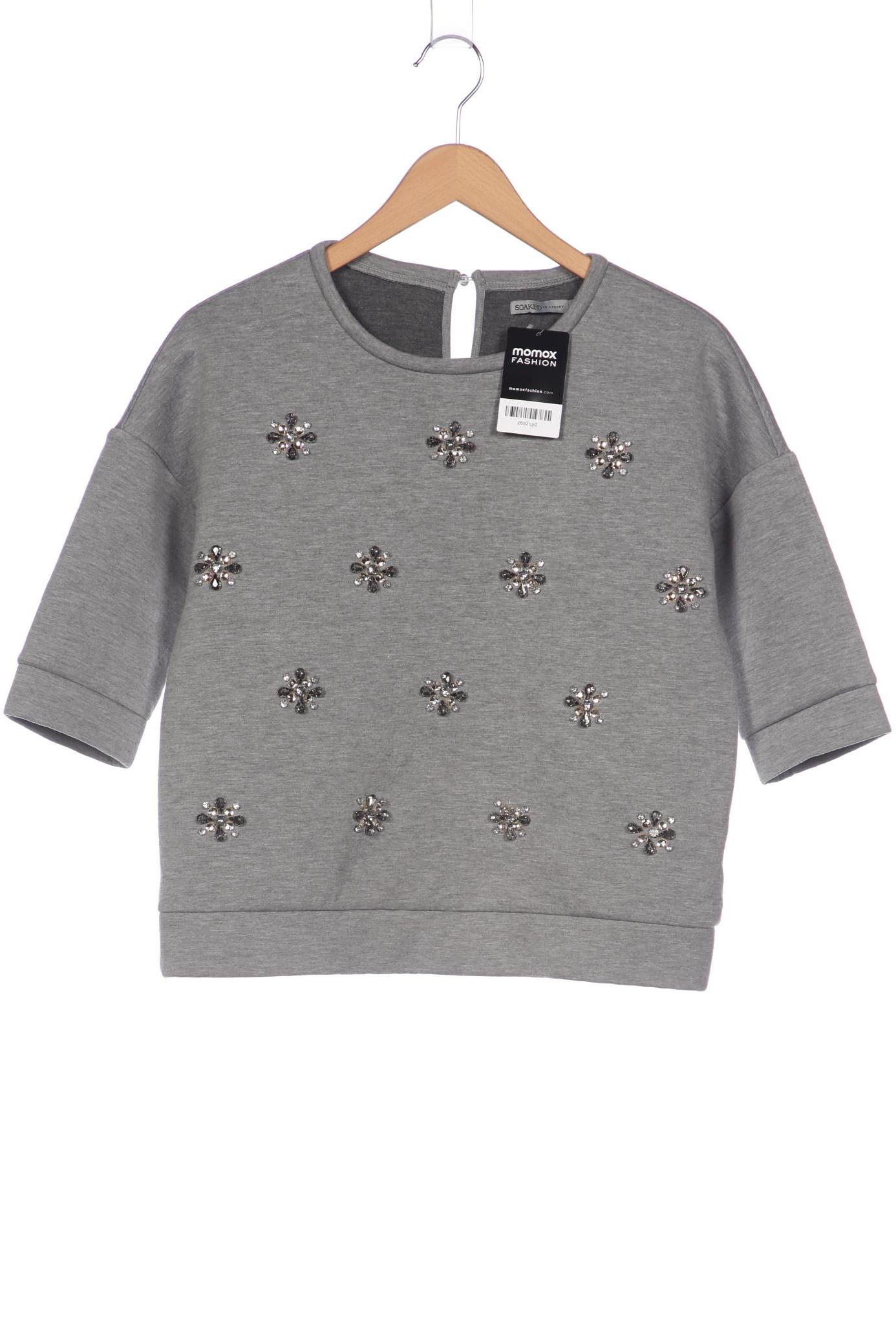 

Soaked in Luxury Damen Sweatshirt, grau, Gr. 34