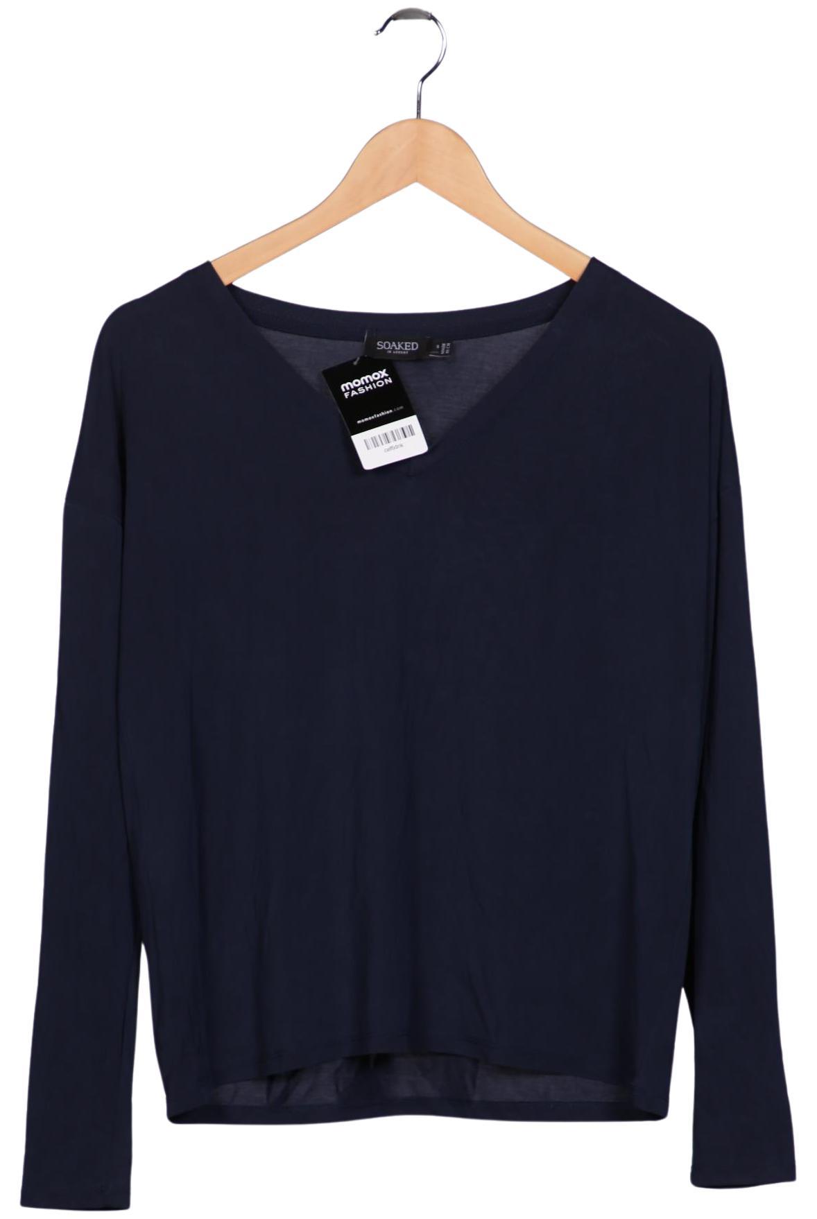 

Soaked in Luxury Damen Langarmshirt, marineblau, Gr. 36