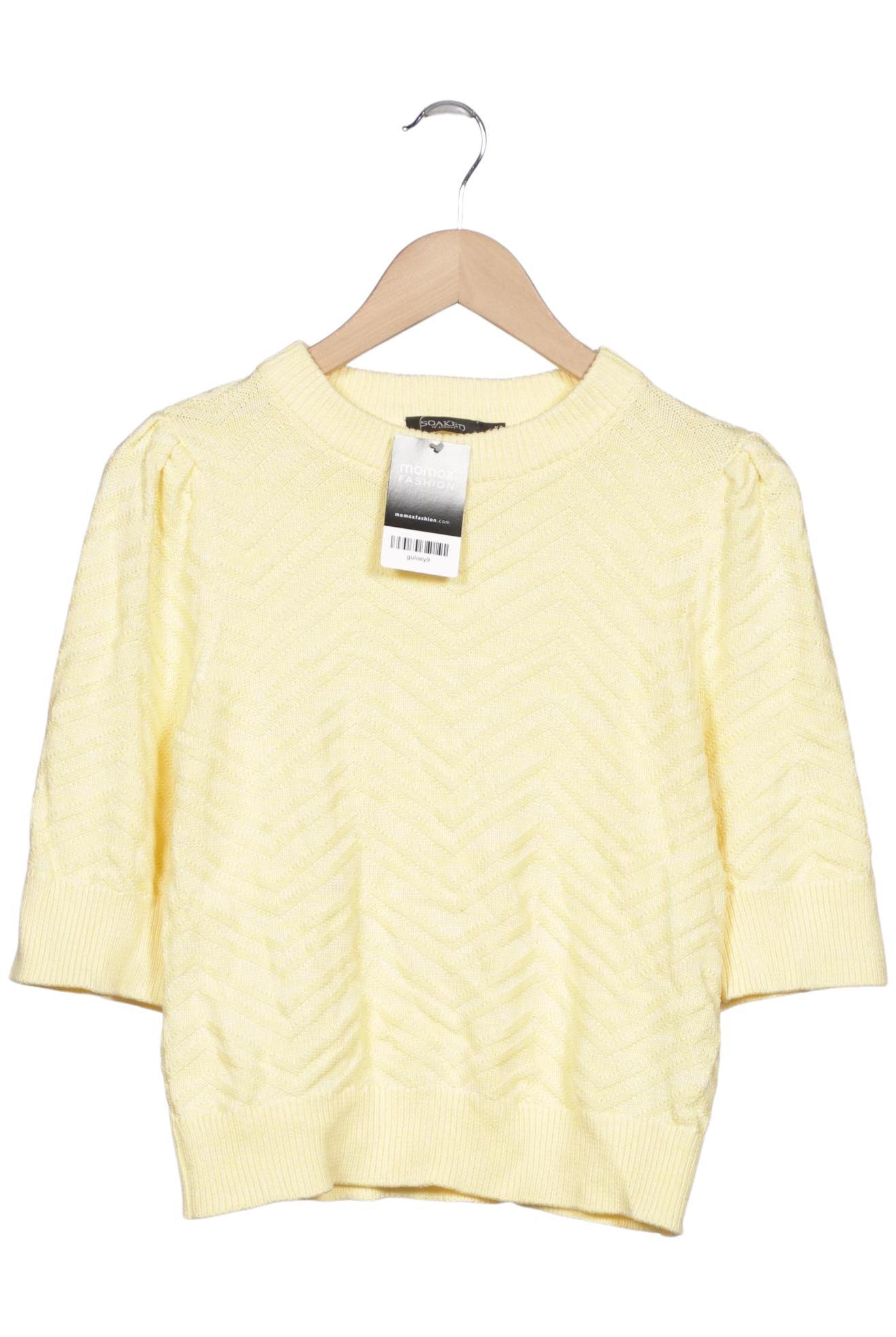 

Soaked in Luxury Damen Pullover, gelb, Gr. 36