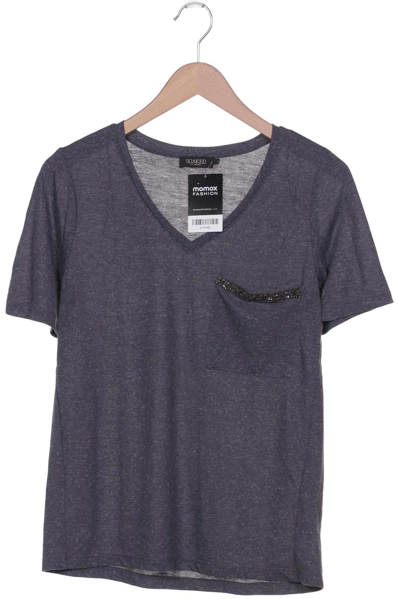 

Soaked in Luxury Damen T-Shirt, grau, Gr. 36