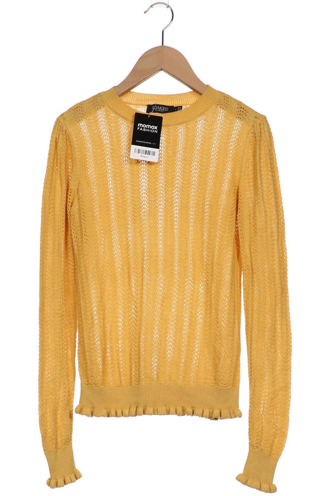 

Soaked in Luxury Damen Pullover, gelb, Gr. 36