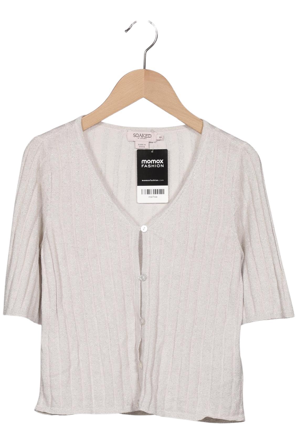 

Soaked in Luxury Damen Strickjacke, beige, Gr. 34