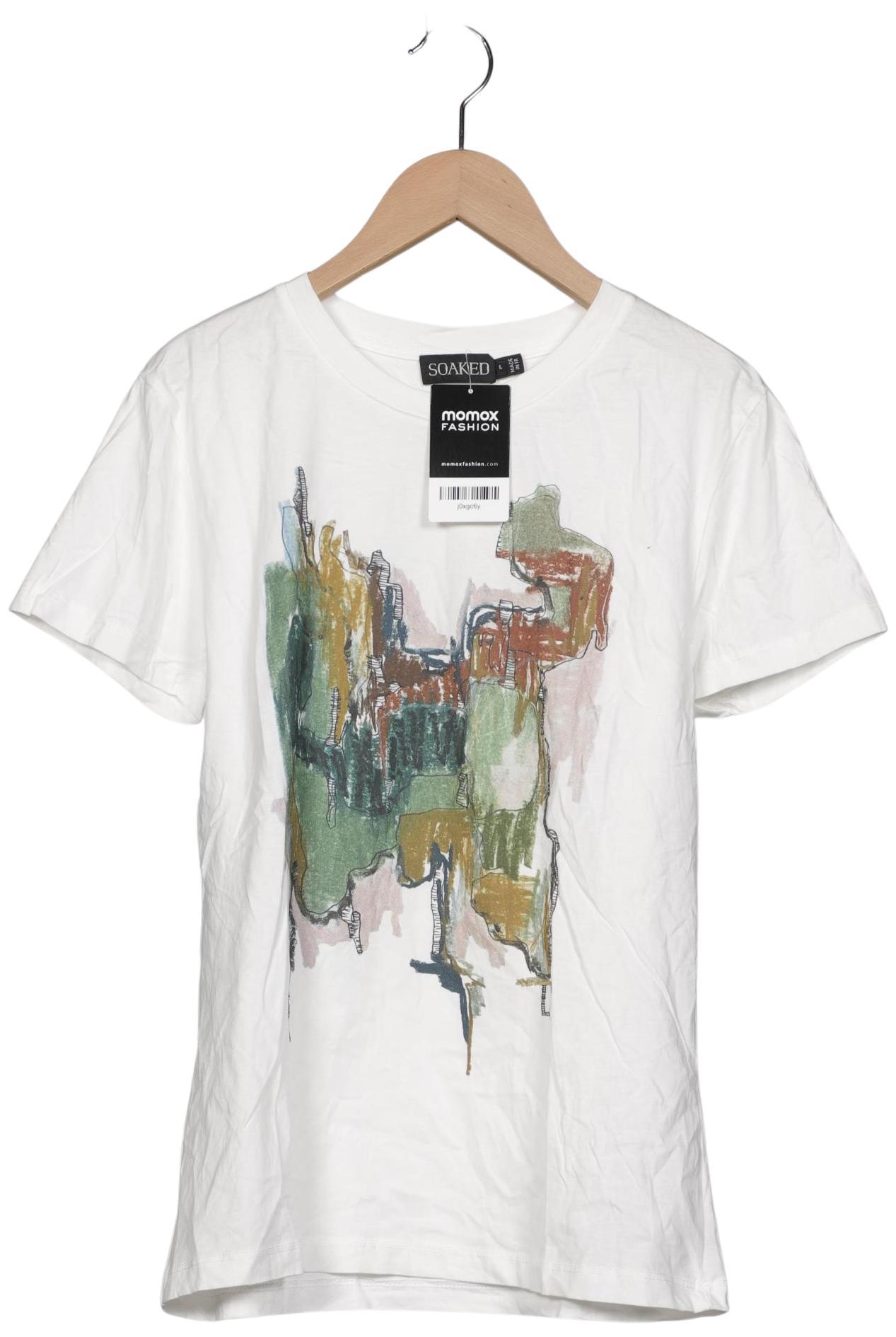 

Soaked in Luxury Damen T-Shirt, weiß, Gr. 42