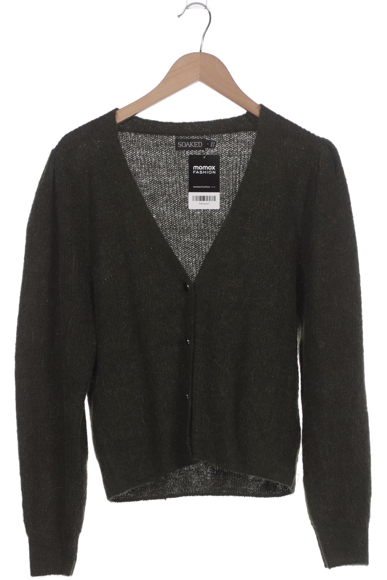 

Soaked in Luxury Damen Strickjacke, grün, Gr. 42