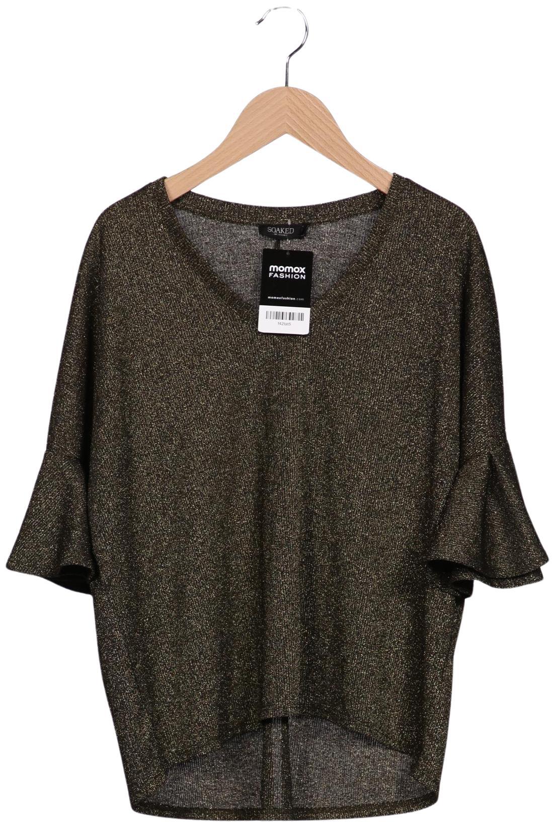 

Soaked in Luxury Damen T-Shirt, gold, Gr. 36