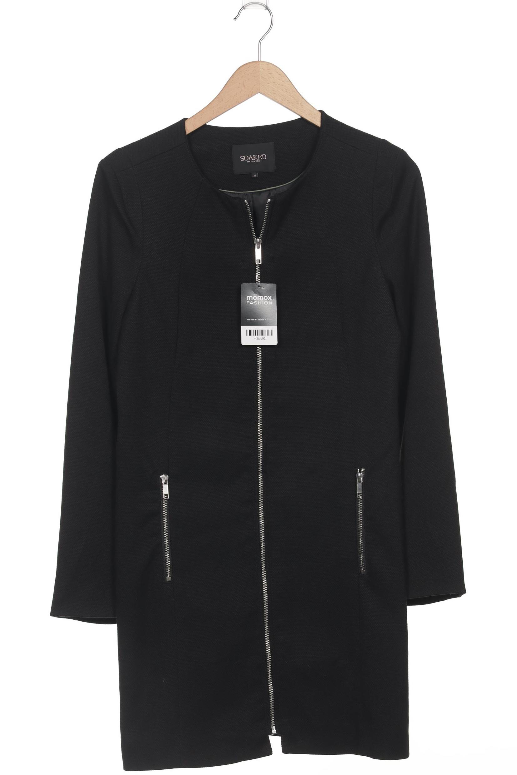 

Soaked in Luxury Damen Mantel, schwarz, Gr. 38