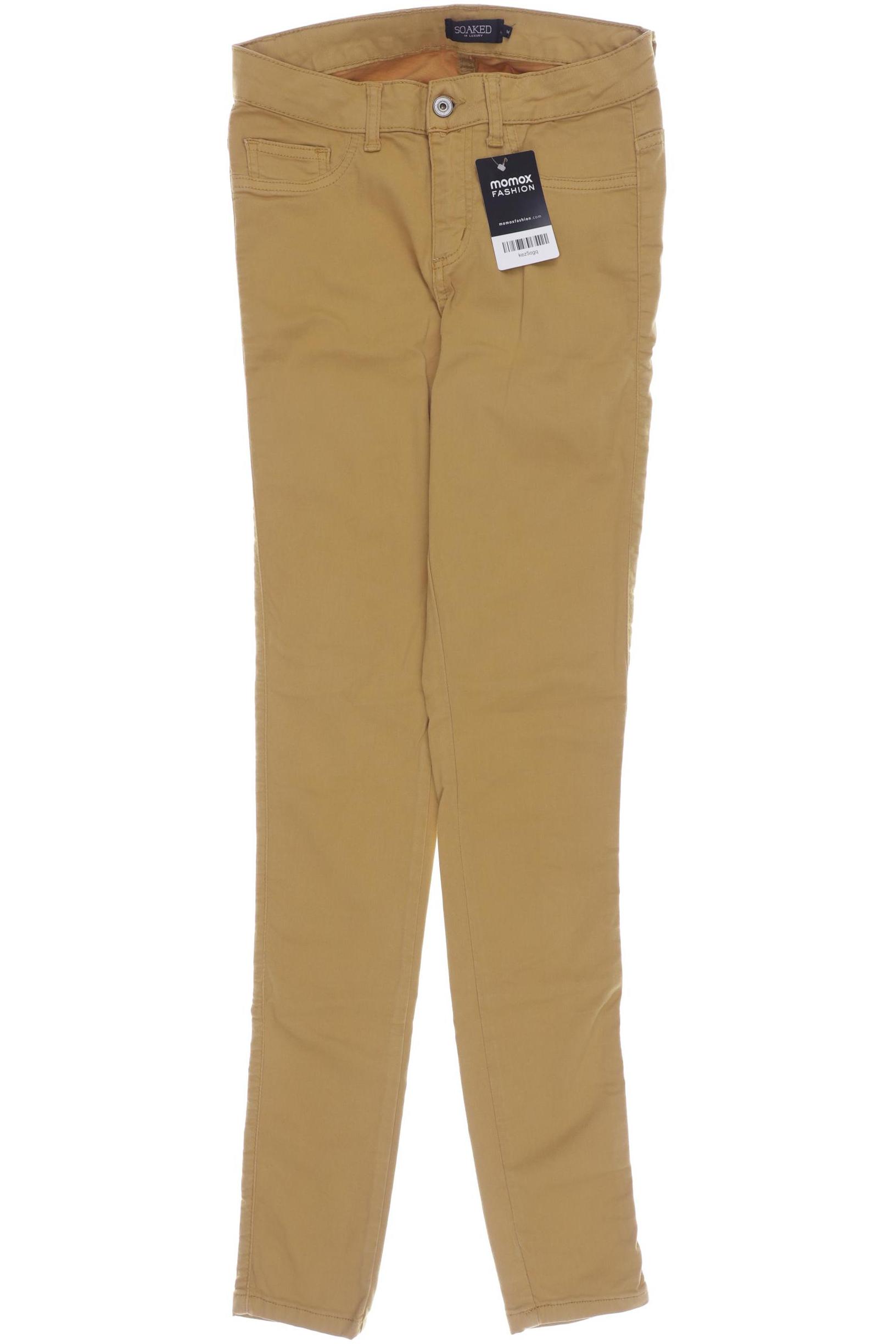 

Soaked in Luxury Damen Jeans, gelb, Gr. 0