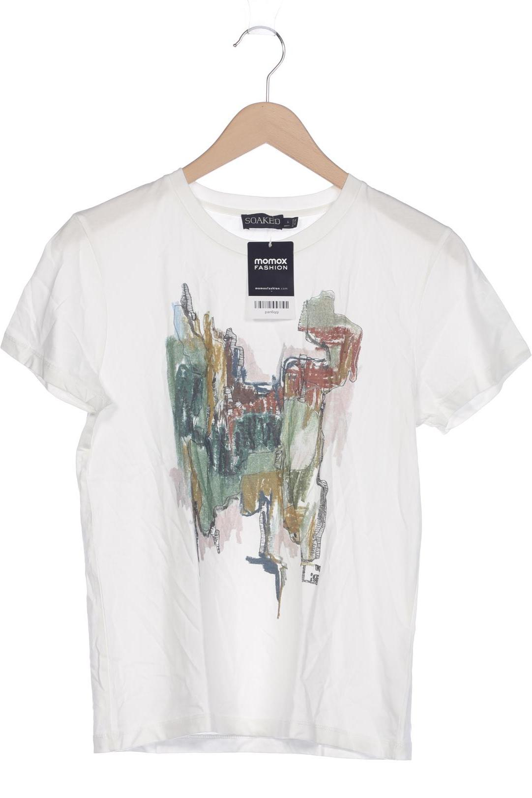 

Soaked in Luxury Damen T-Shirt, weiß