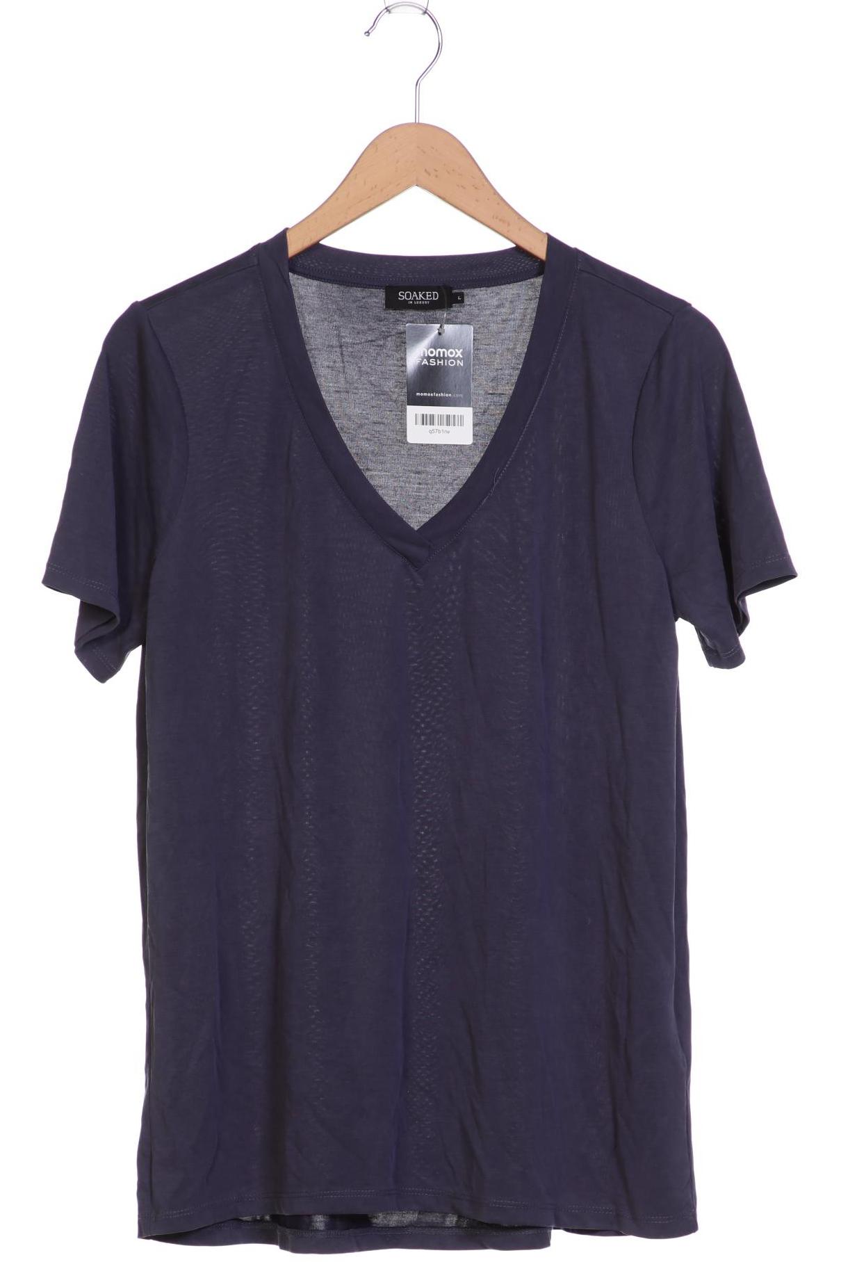 

Soaked in Luxury Damen T-Shirt, blau