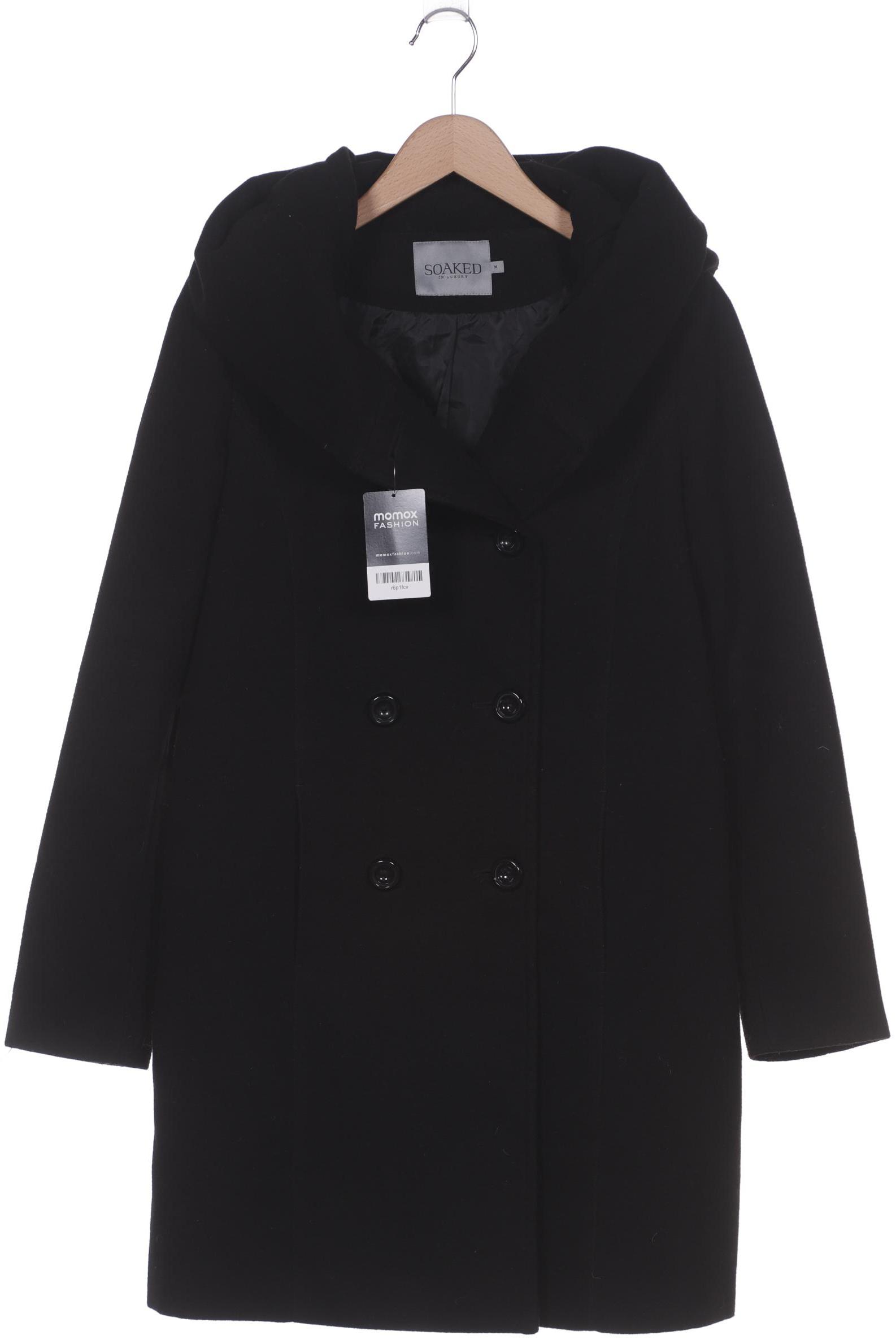 

Soaked in Luxury Damen Mantel, schwarz, Gr. 38