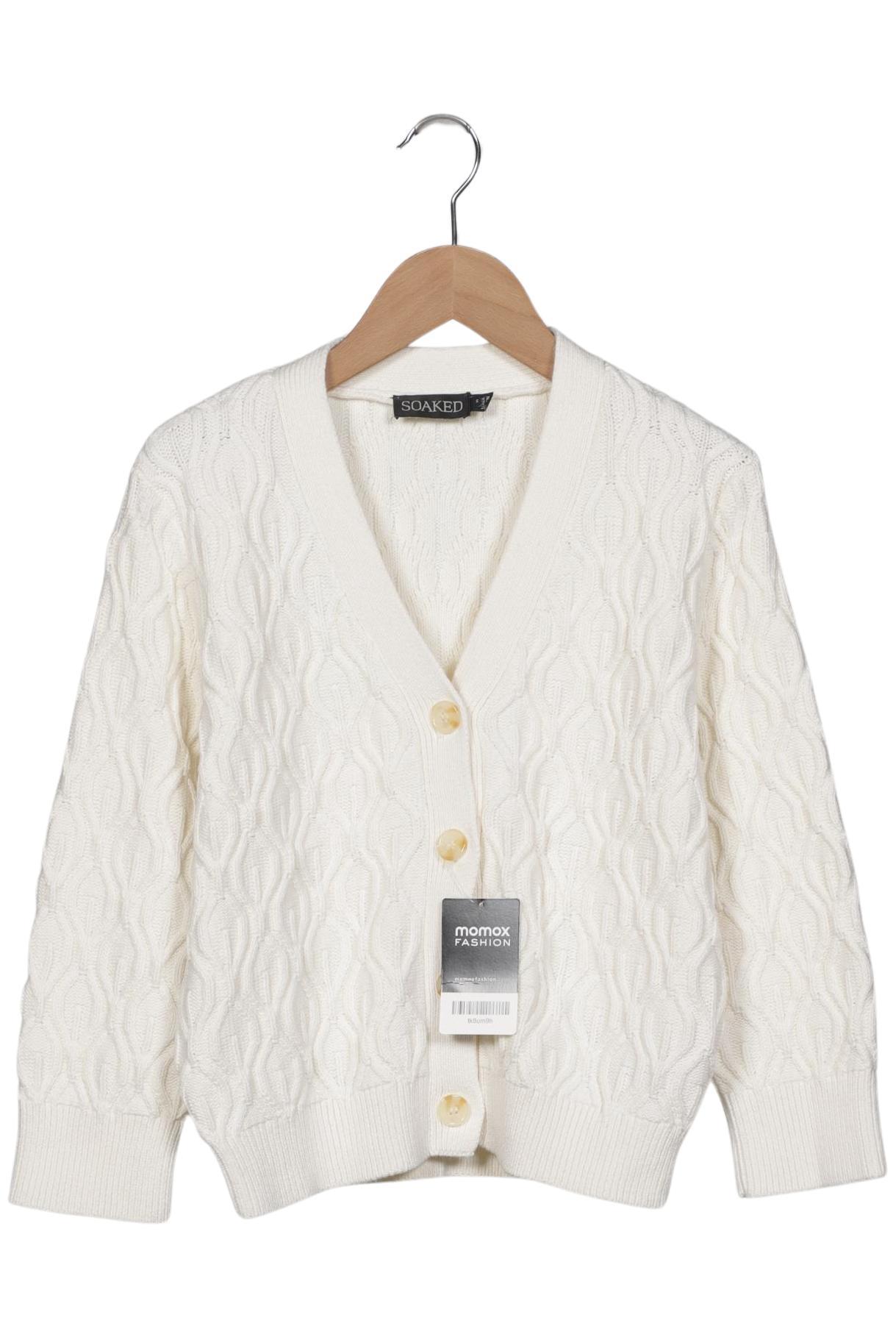 

Soaked in Luxury Damen Strickjacke, cremeweiß, Gr. 36