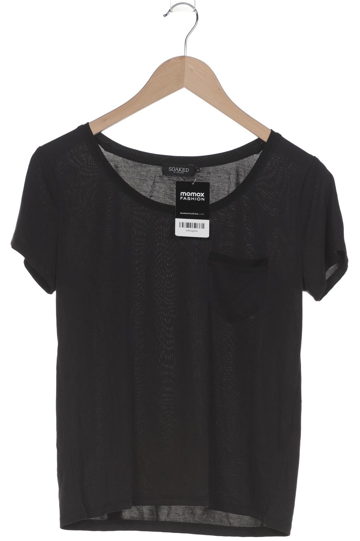 

Soaked in Luxury Damen T-Shirt, schwarz, Gr. 38