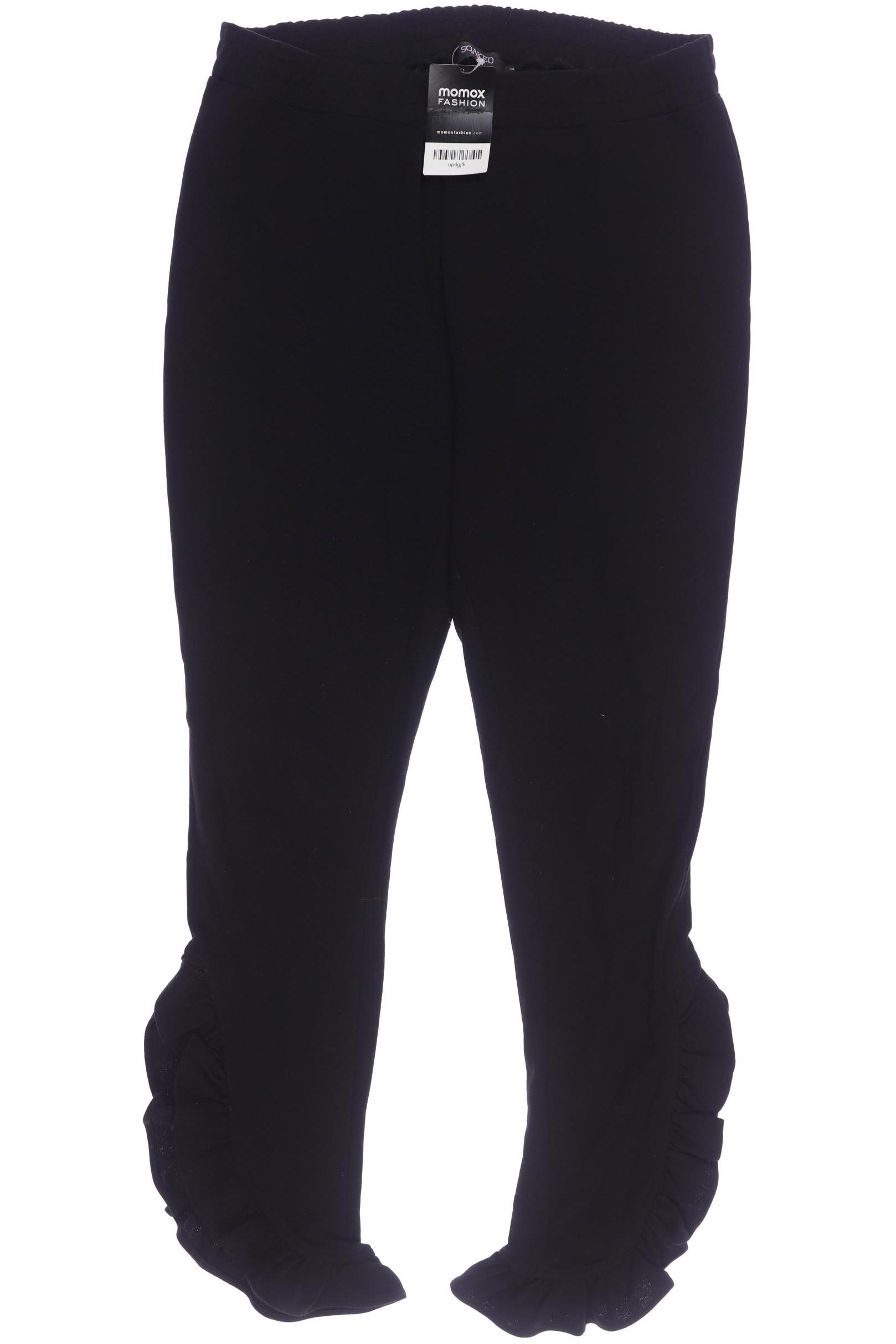 

Soaked in Luxury Damen Stoffhose, schwarz, Gr. 0