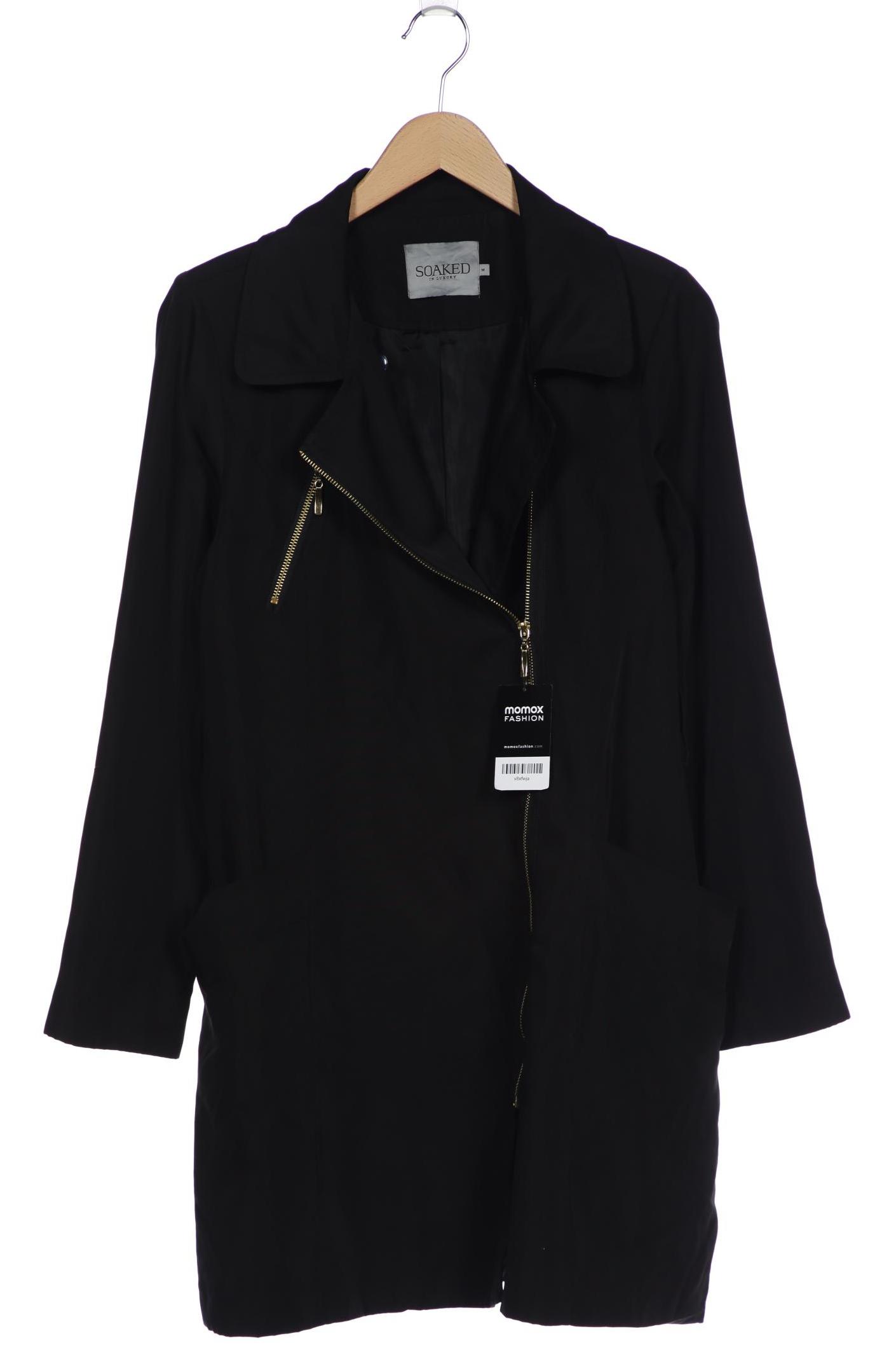 

Soaked in Luxury Damen Mantel, schwarz