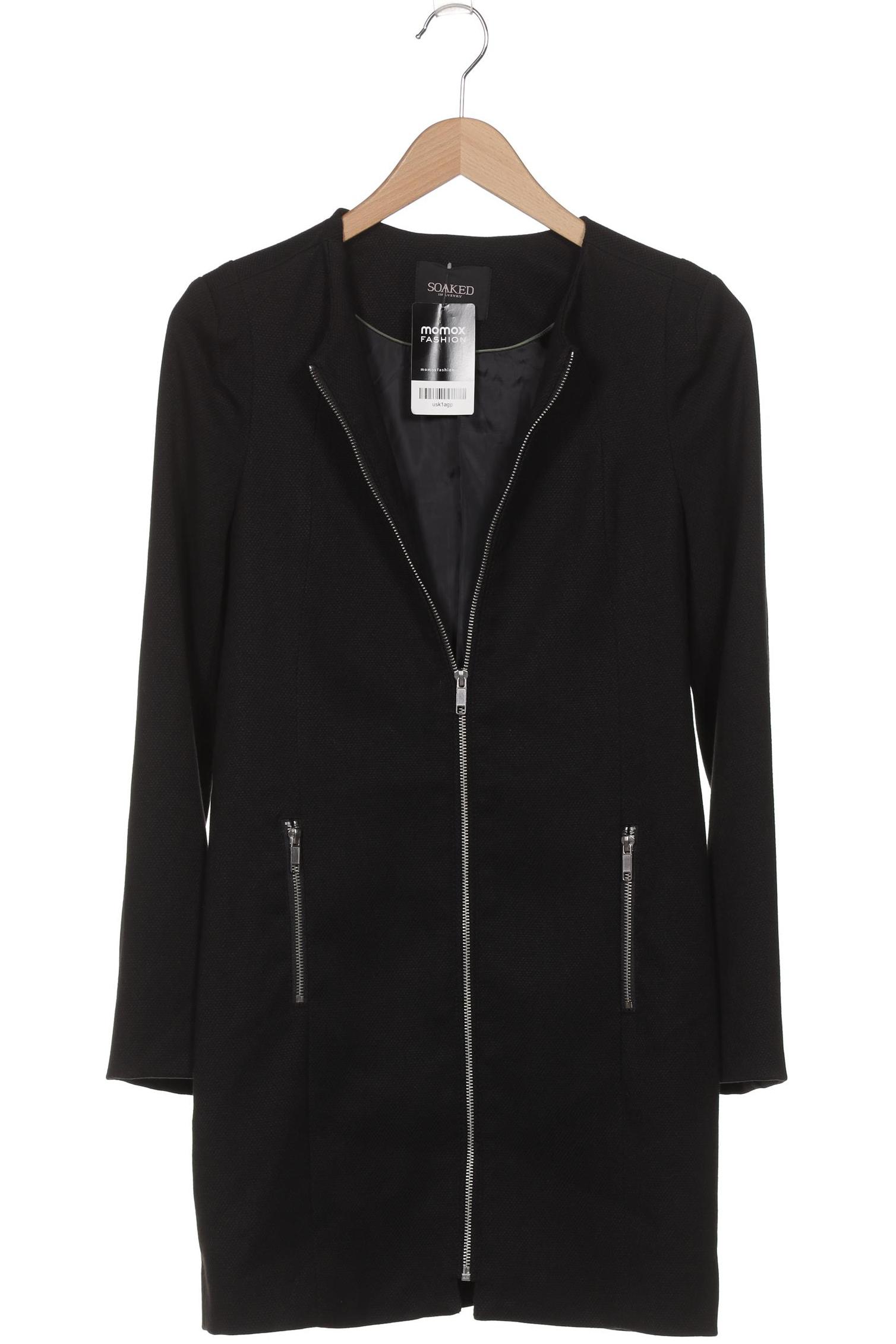 

Soaked in Luxury Damen Mantel, schwarz, Gr. 34