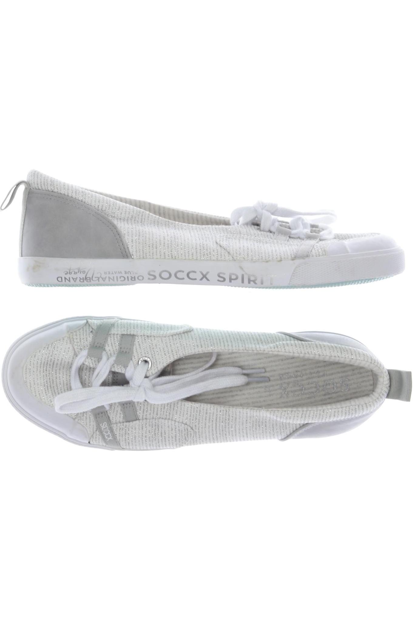 

Soccx Damen Ballerinas, weiß, Gr. 40