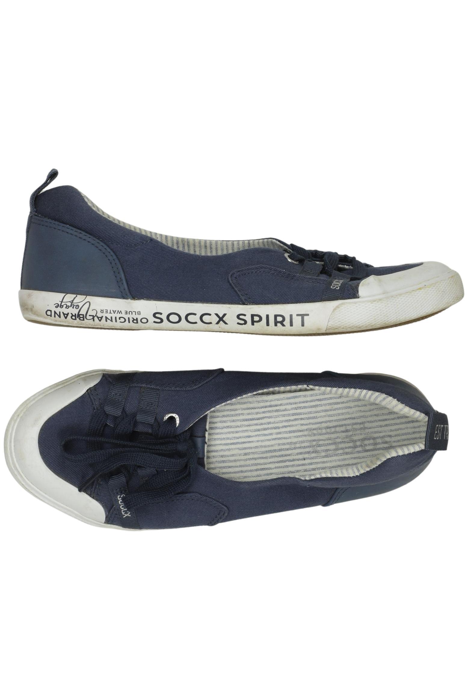 

Soccx Damen Ballerinas, marineblau, Gr. 38
