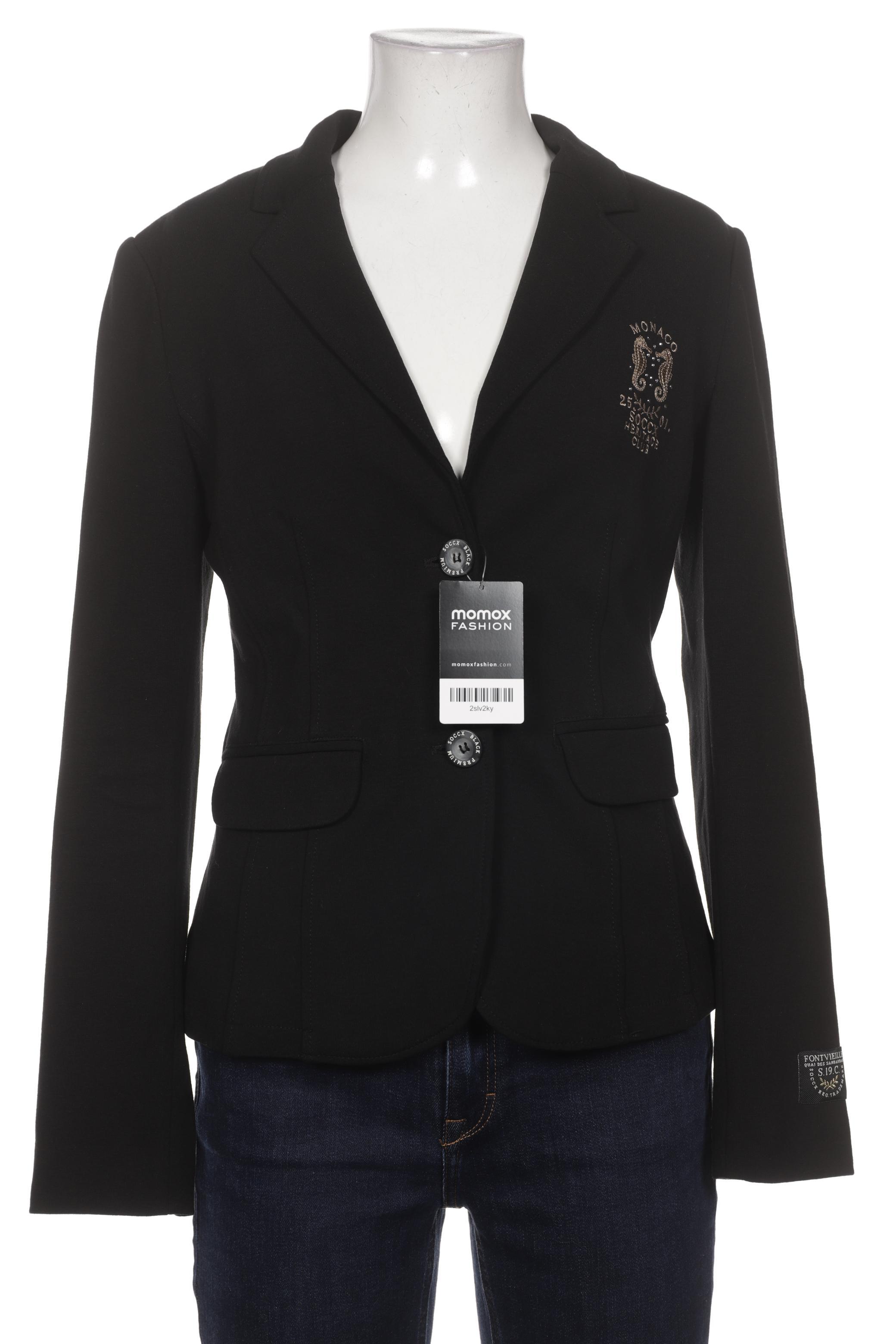 

Soccx Damen Blazer, schwarz, Gr. 36