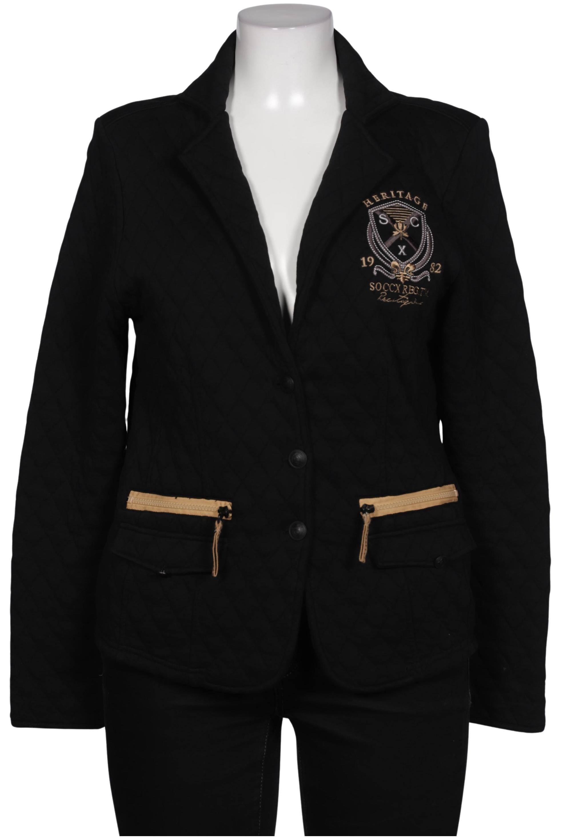 

Soccx Damen Blazer, schwarz, Gr. 44