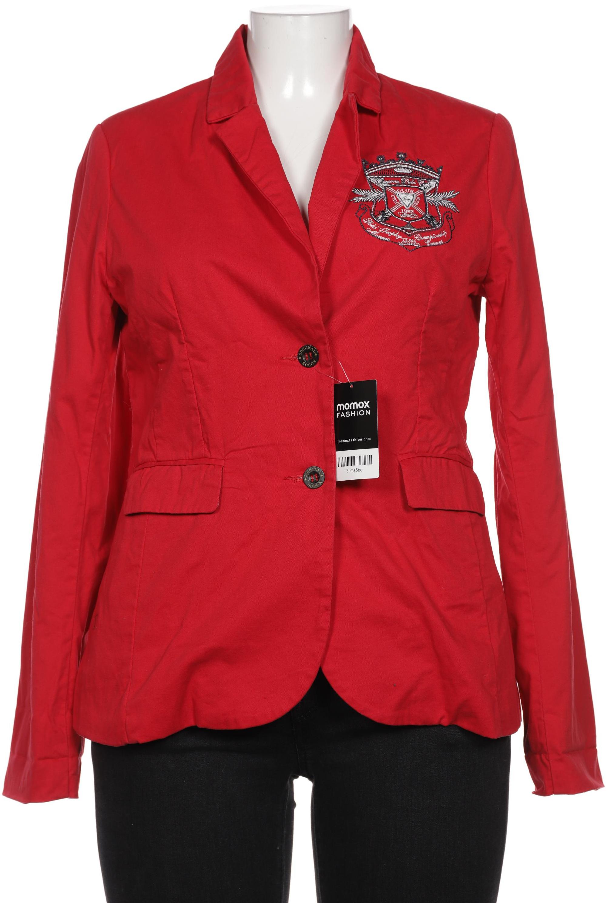 

SOCCX Damen Blazer, rot