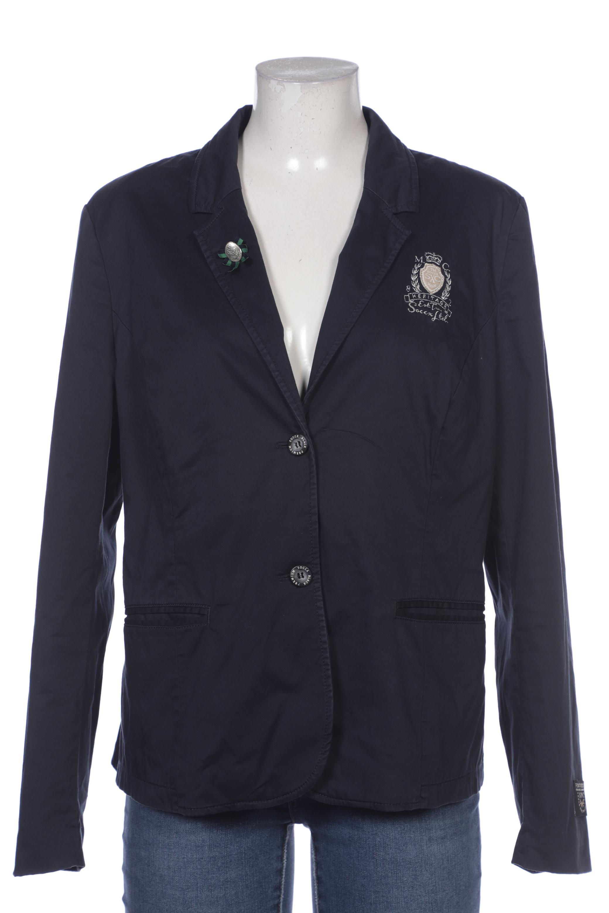 

Soccx Damen Blazer, marineblau, Gr. 44