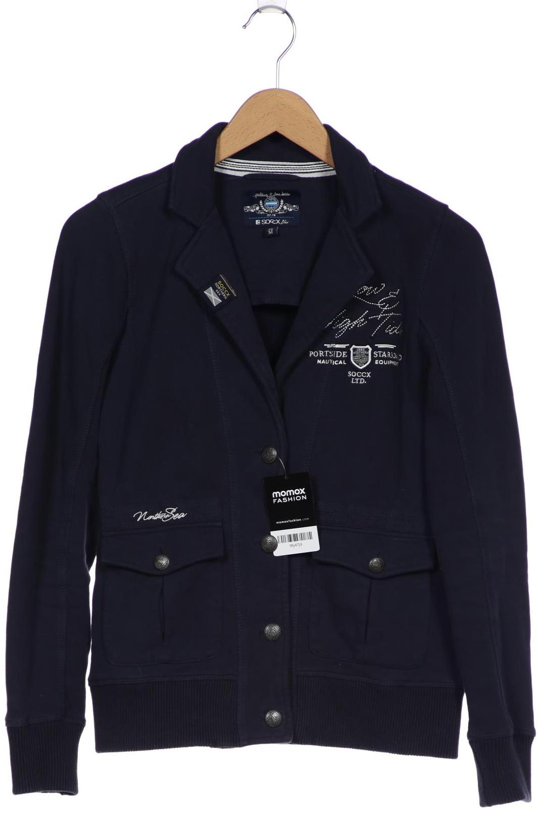 

SOCCX Damen Blazer, marineblau