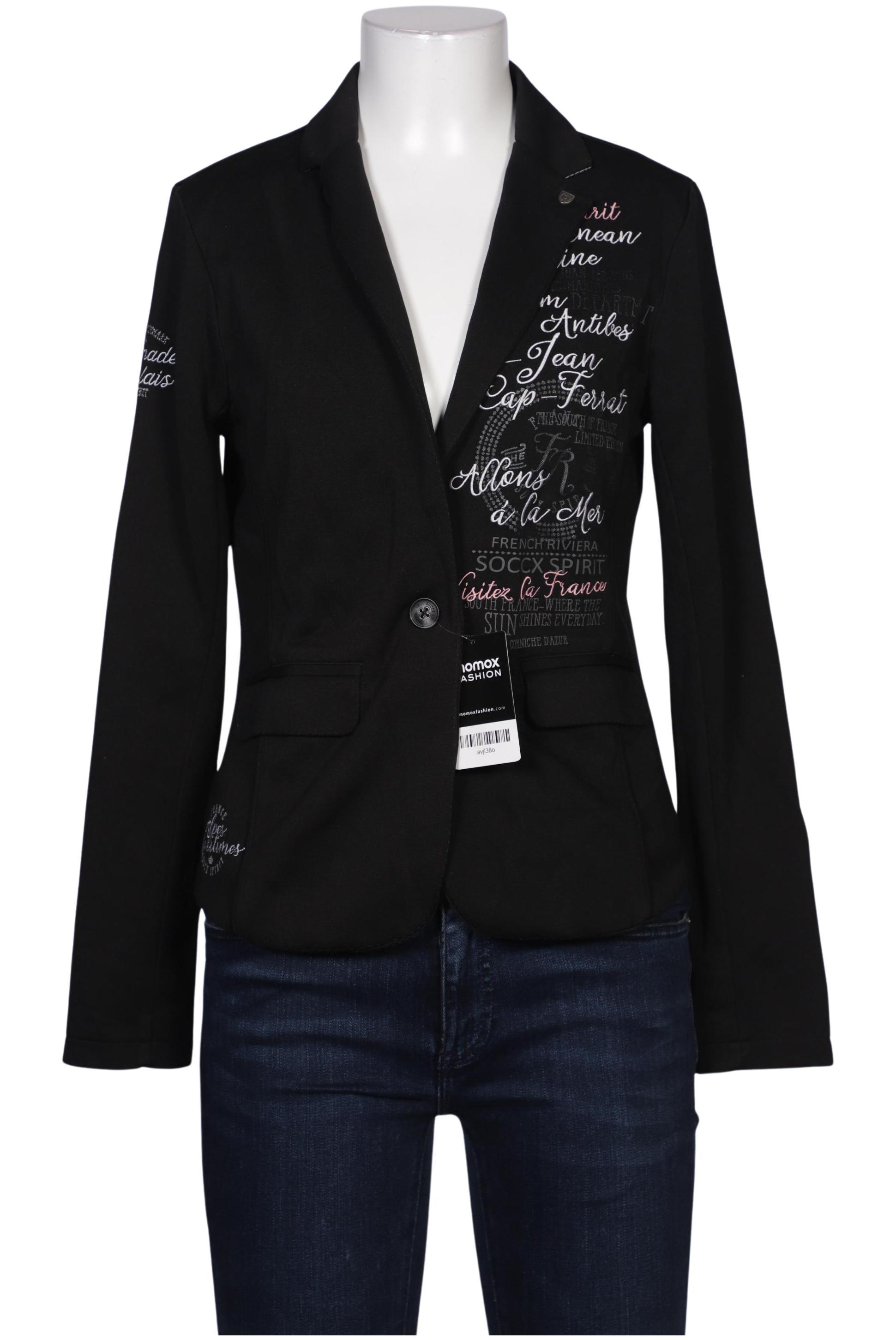 

Soccx Damen Blazer, schwarz, Gr. 36