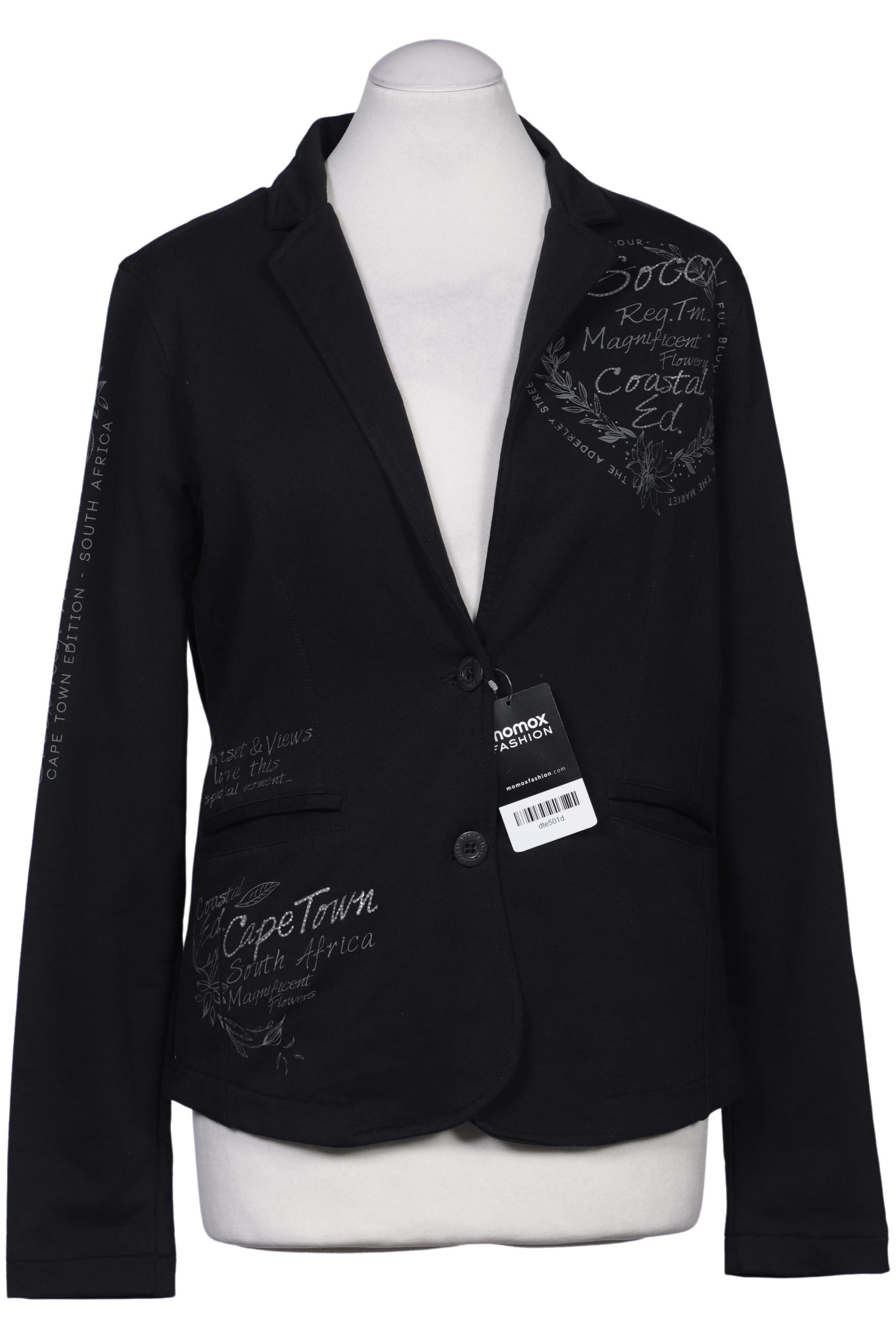 

Soccx Damen Blazer, schwarz, Gr. 38