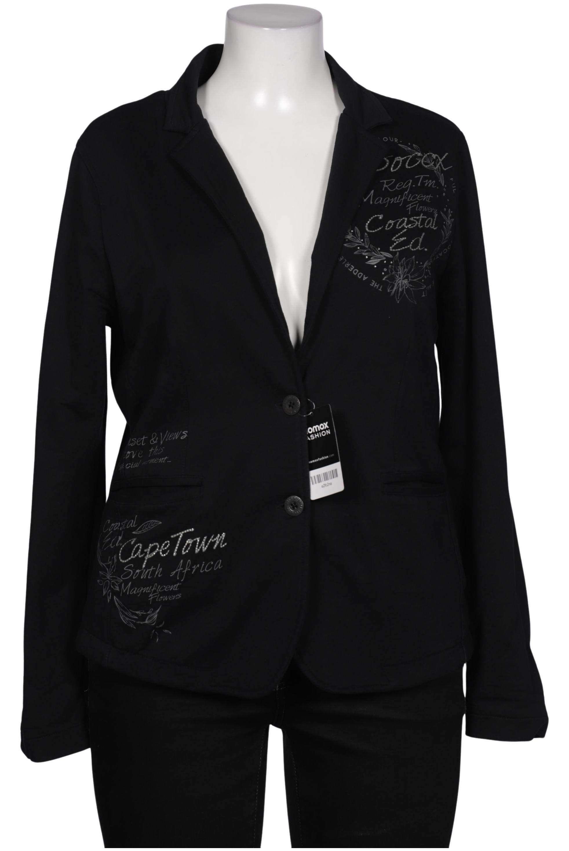 

Soccx Damen Blazer, schwarz, Gr. 42