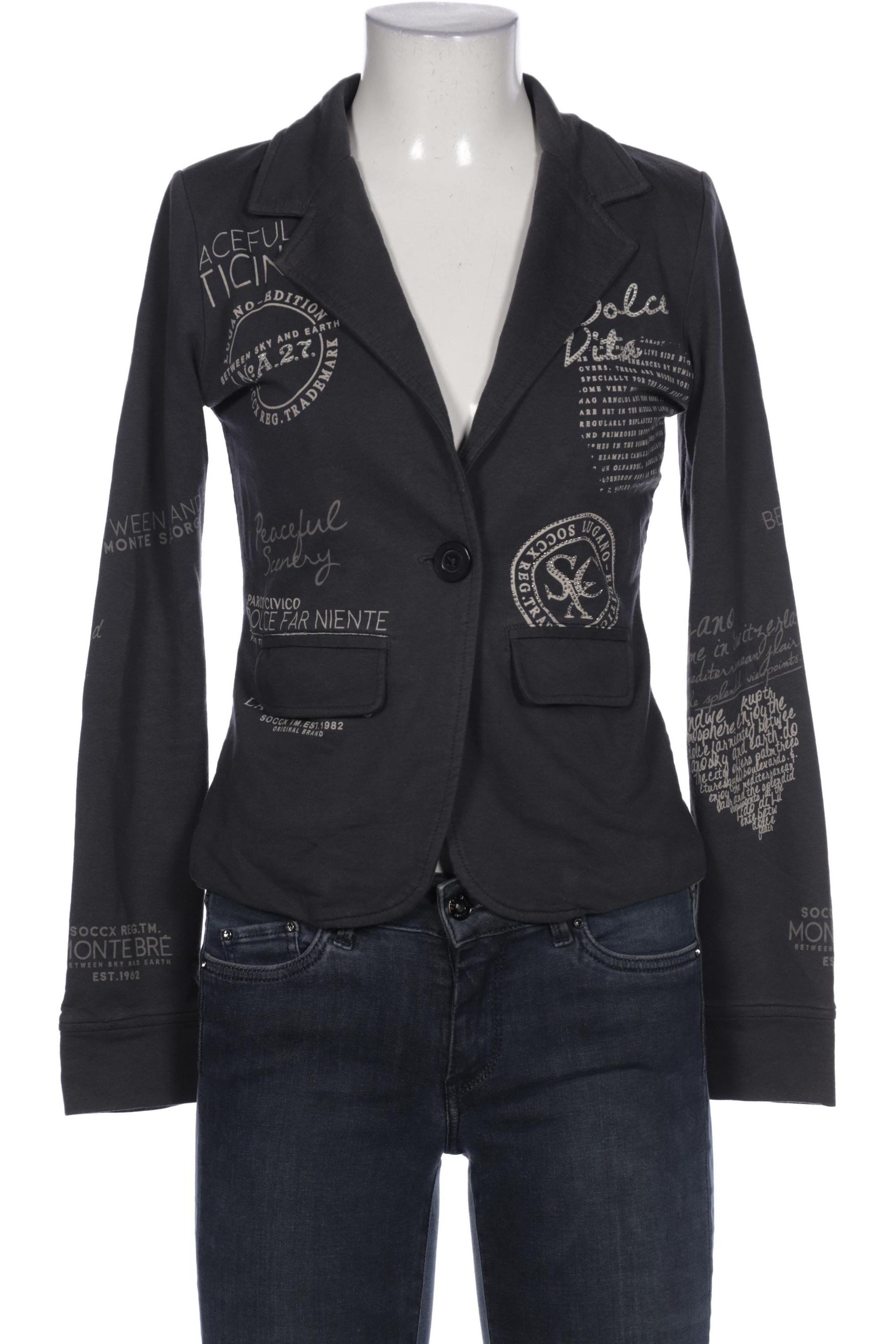 

SOCCX Damen Blazer, grau