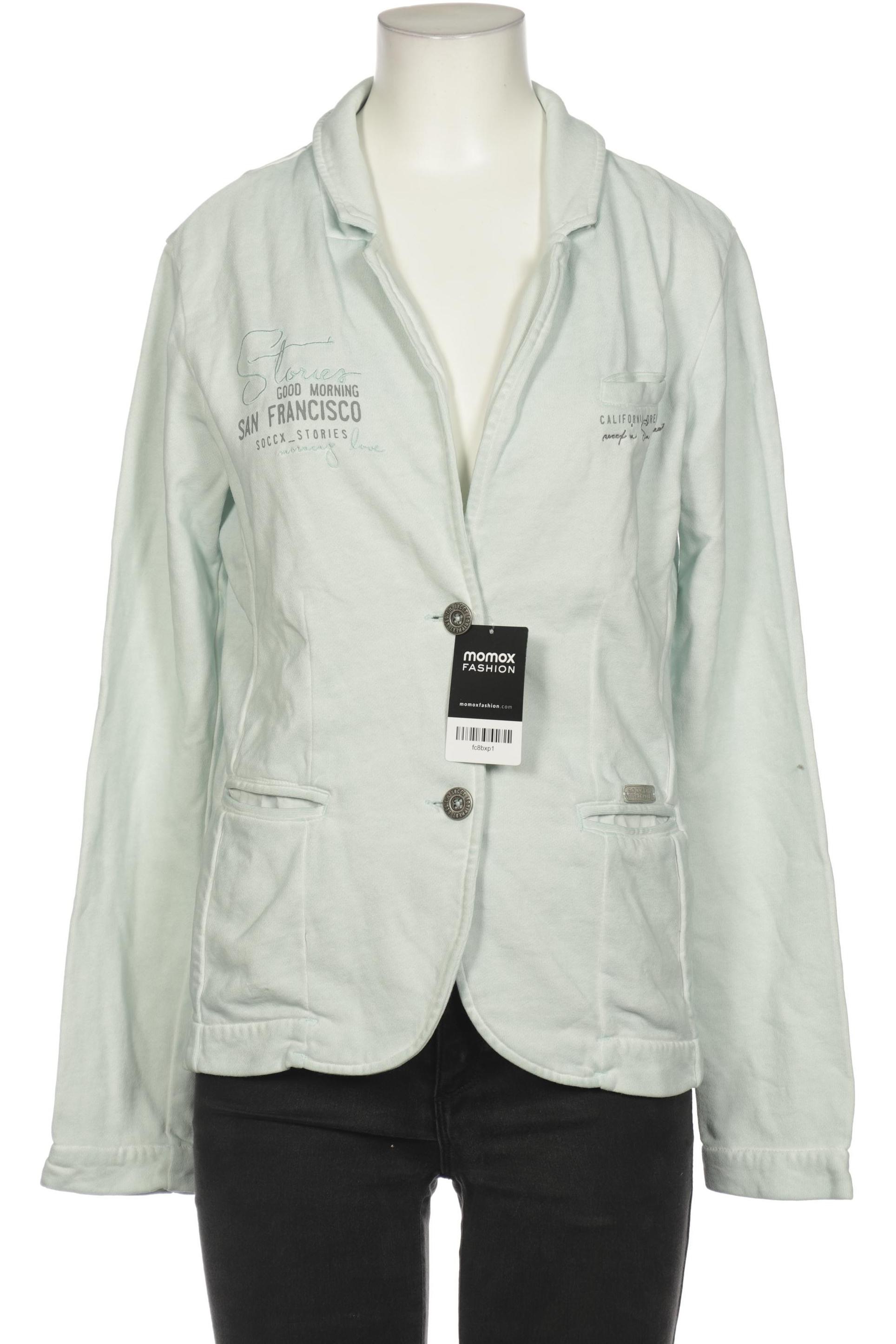 

SOCCX Damen Blazer, hellgrün