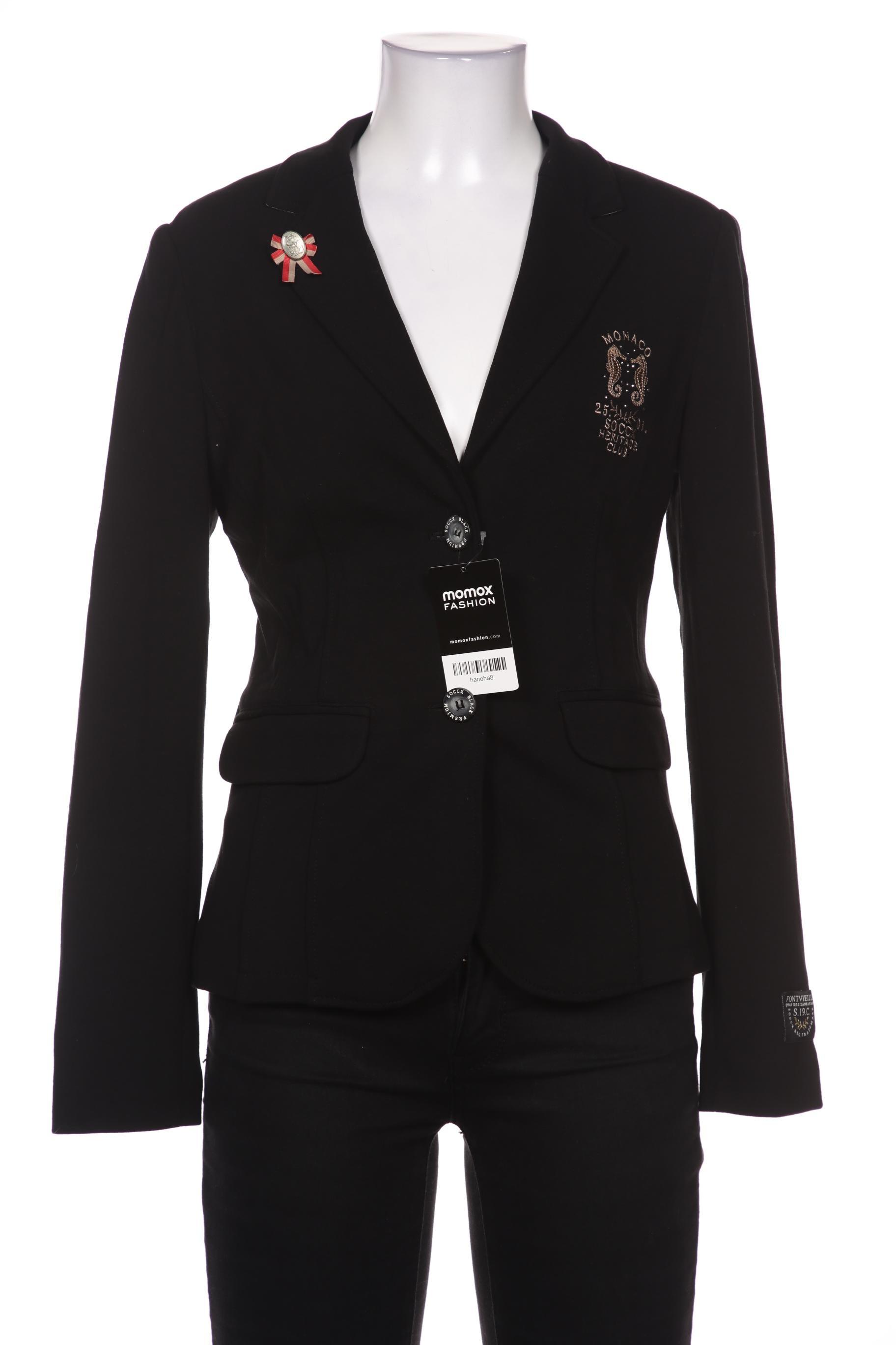 

Soccx Damen Blazer, schwarz, Gr. 36