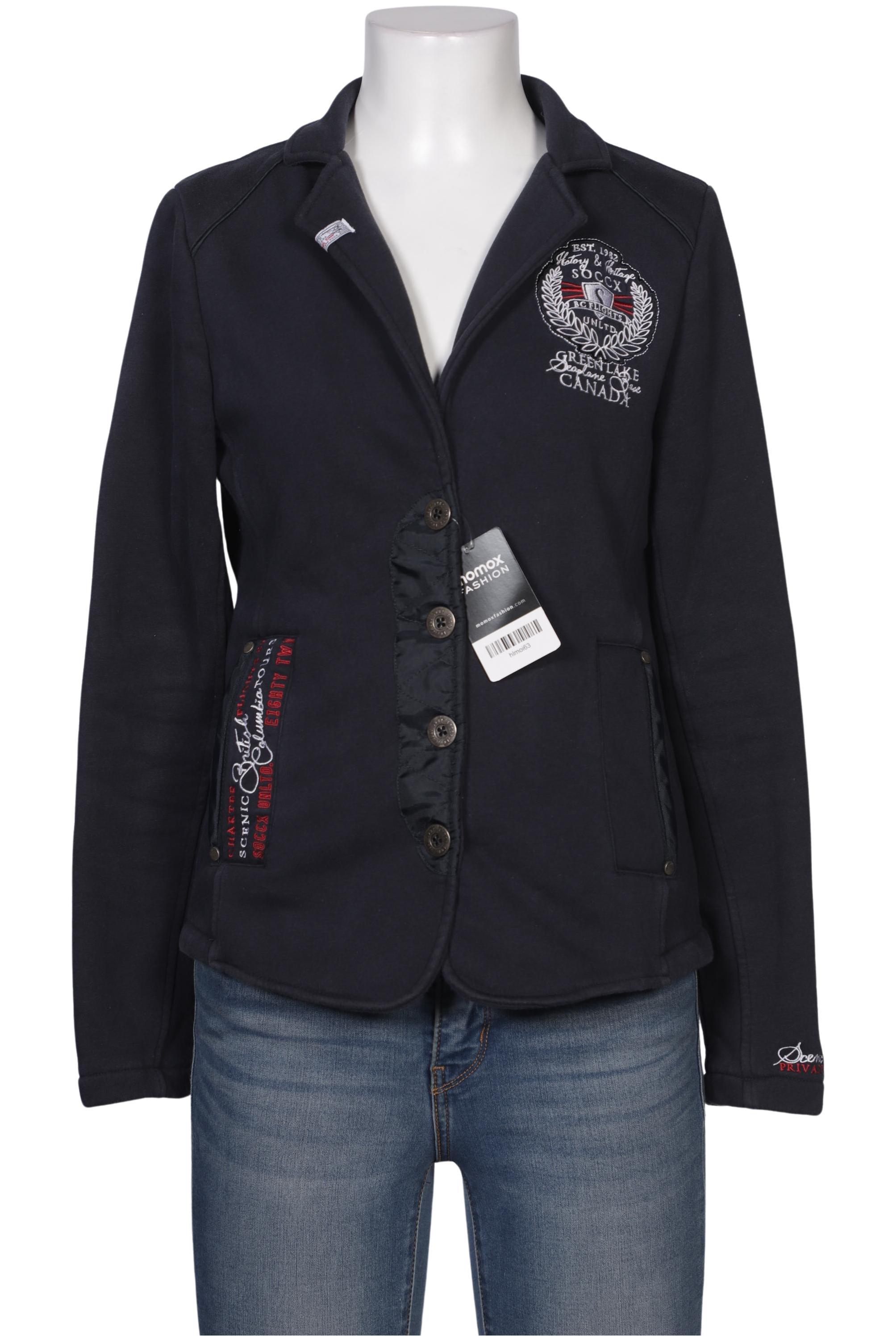 

Soccx Damen Blazer, marineblau, Gr. 38