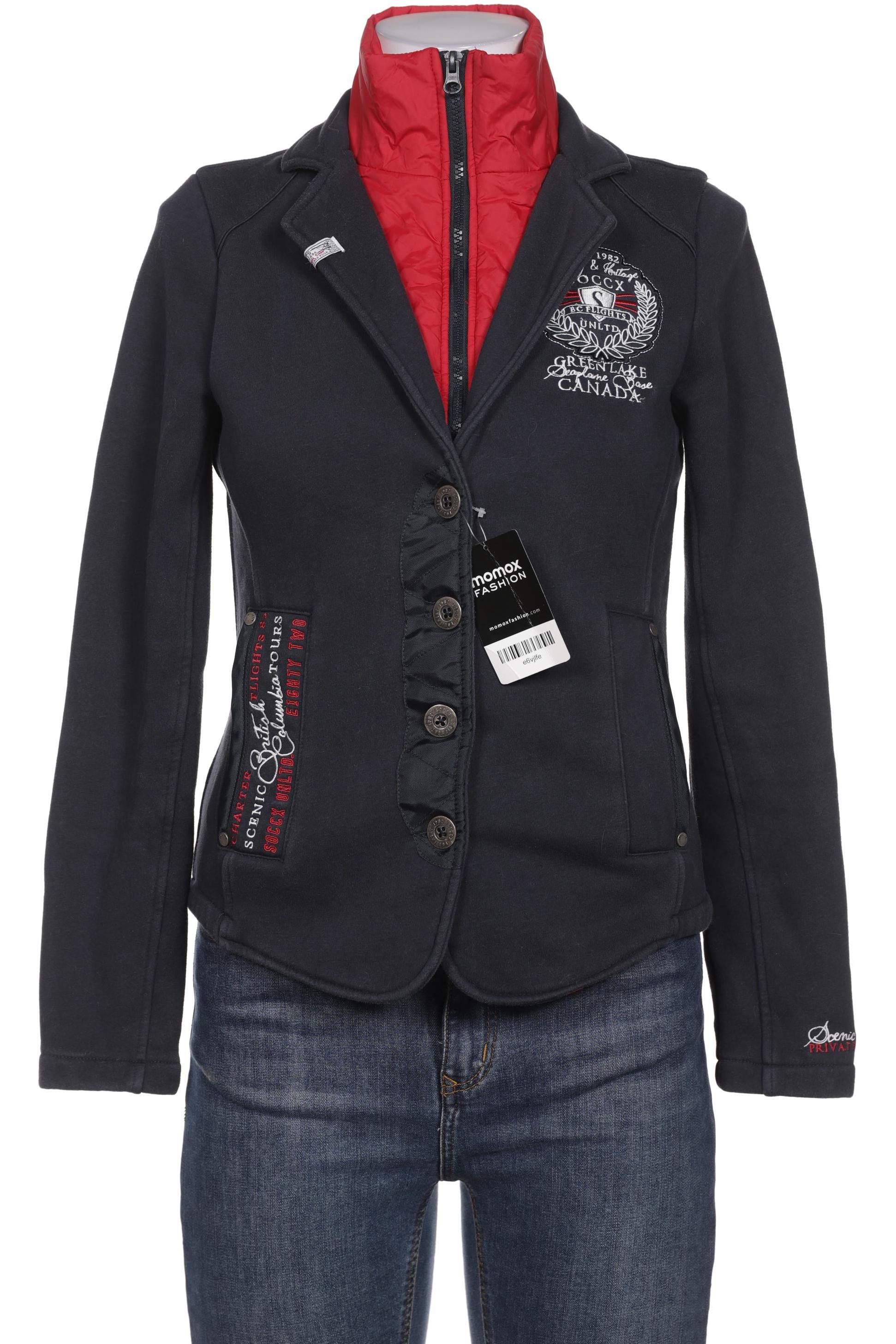 

Soccx Damen Blazer, marineblau, Gr. 36