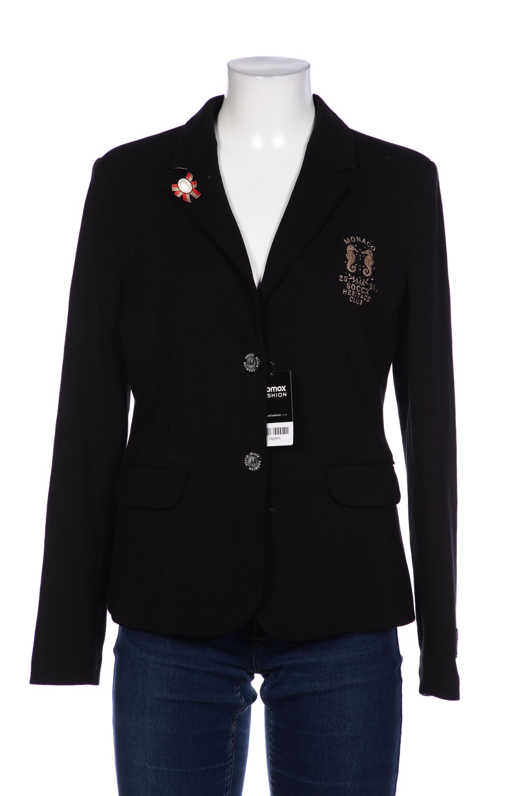 

Soccx Damen Blazer, schwarz, Gr. 40