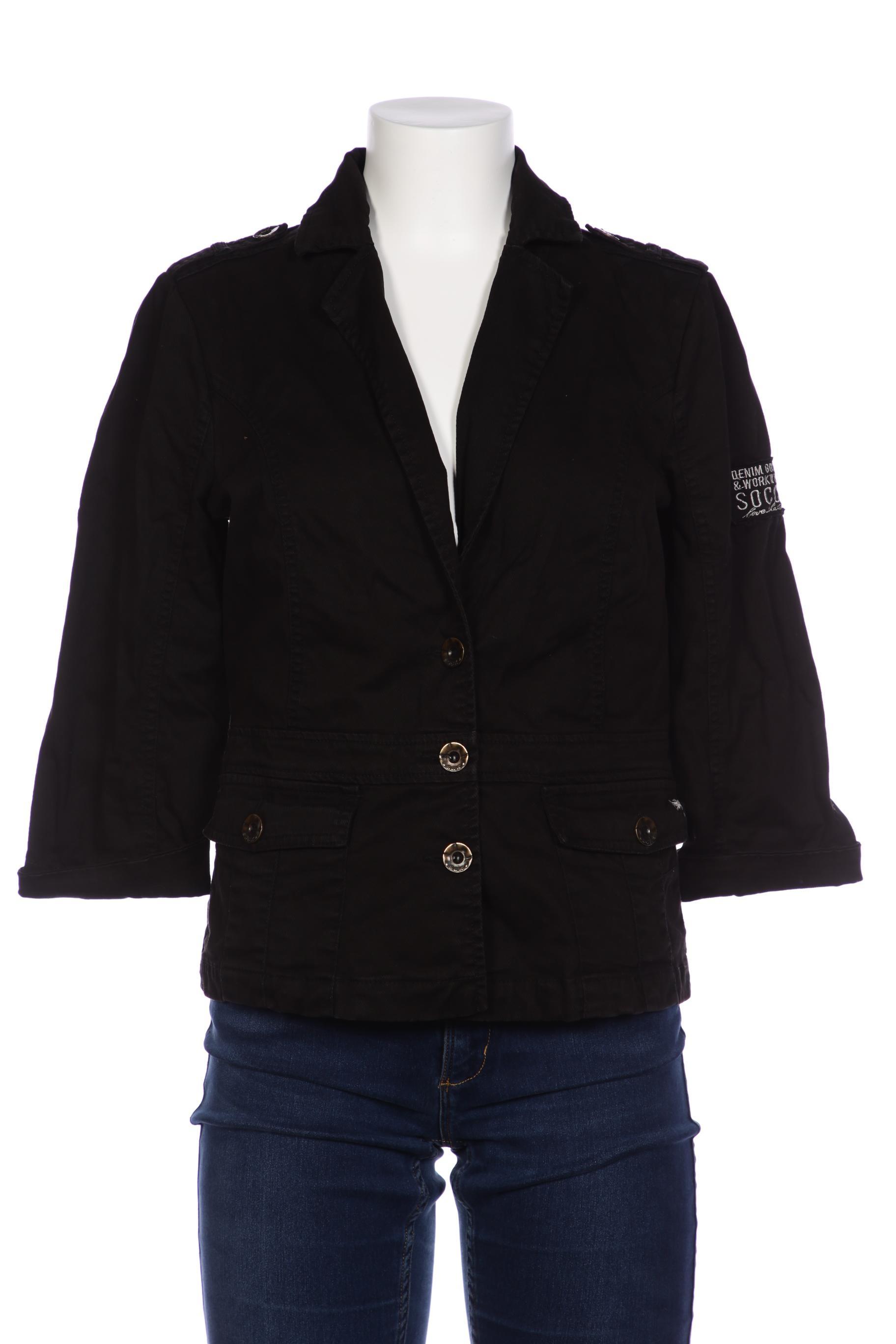 

Soccx Damen Blazer, schwarz, Gr. 42