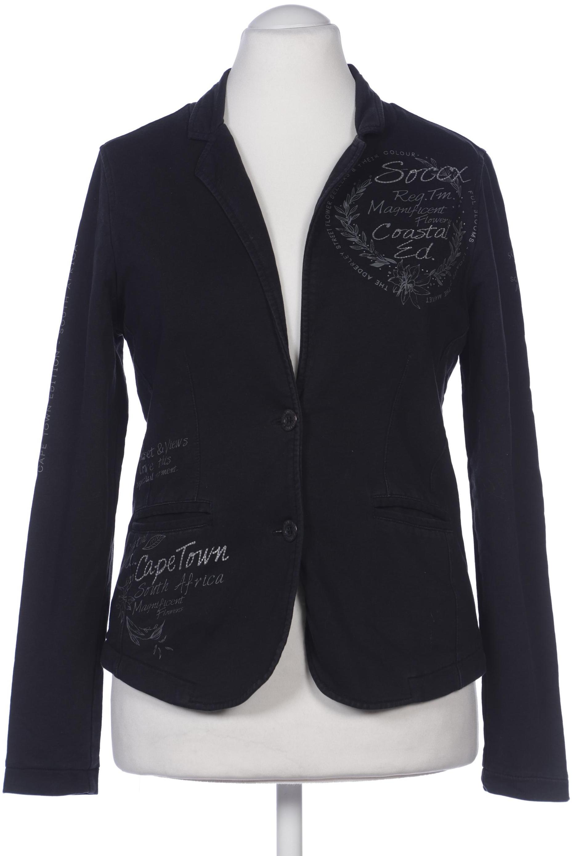 

Soccx Damen Blazer, schwarz, Gr. 38