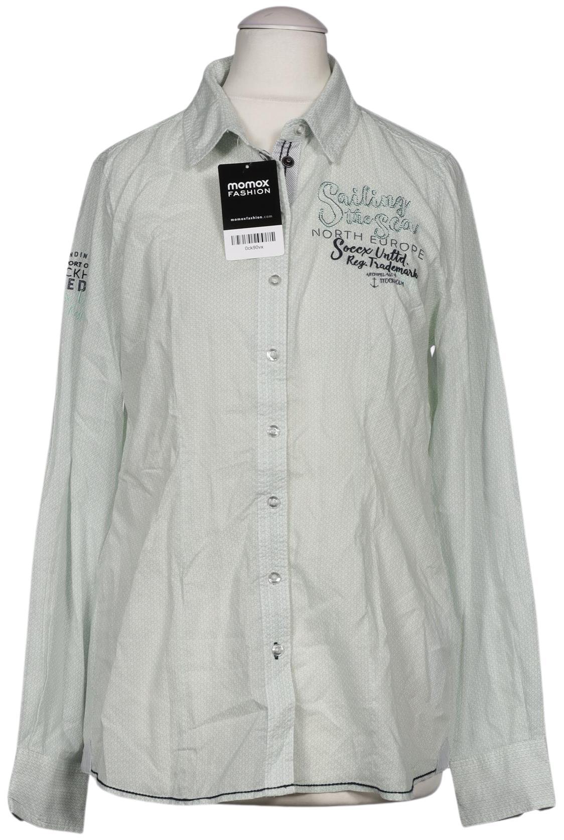 

Soccx Damen Bluse, hellgrün, Gr. 34