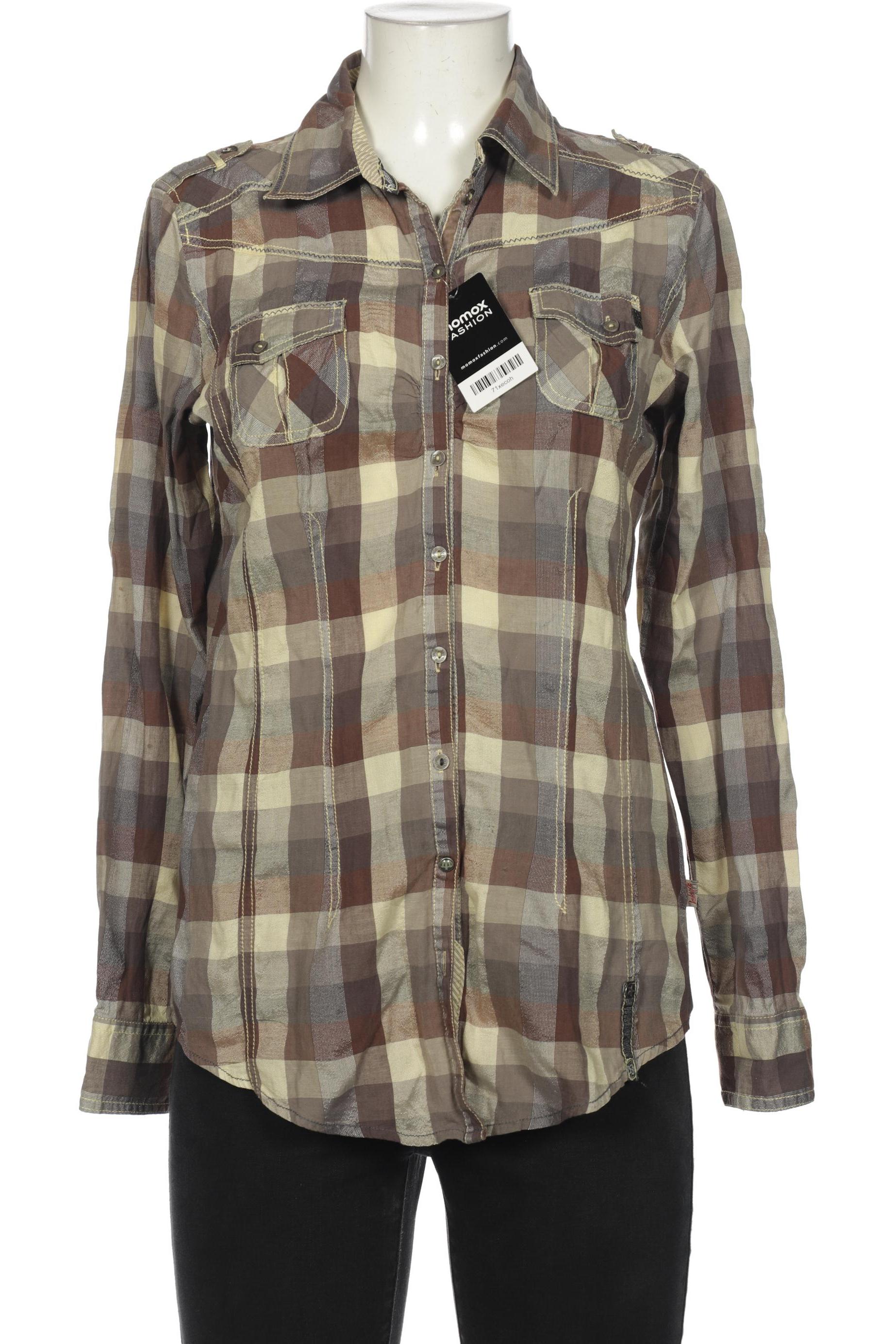 

SOCCX Damen Bluse, grau