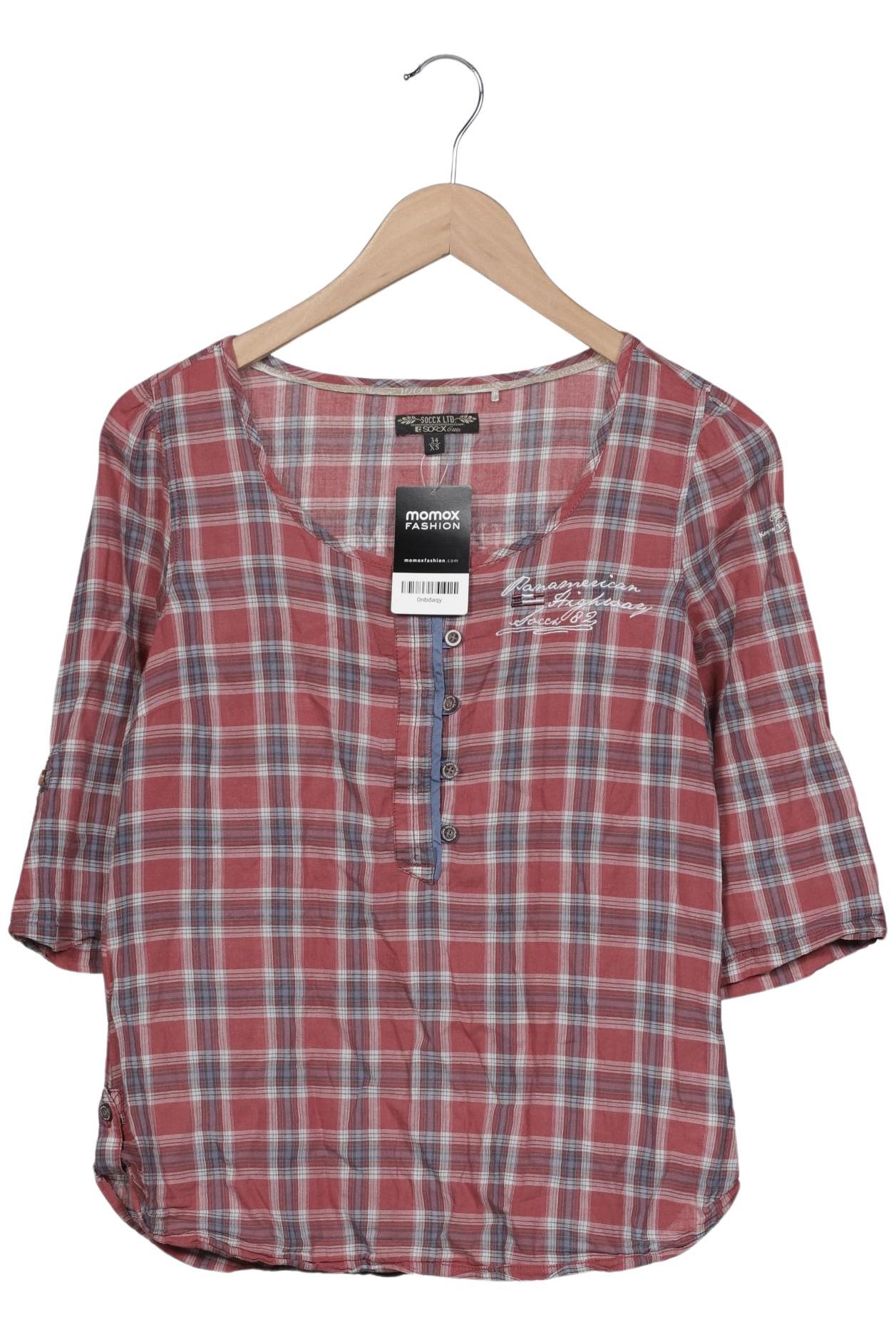 

Soccx Damen Bluse, pink, Gr. 34