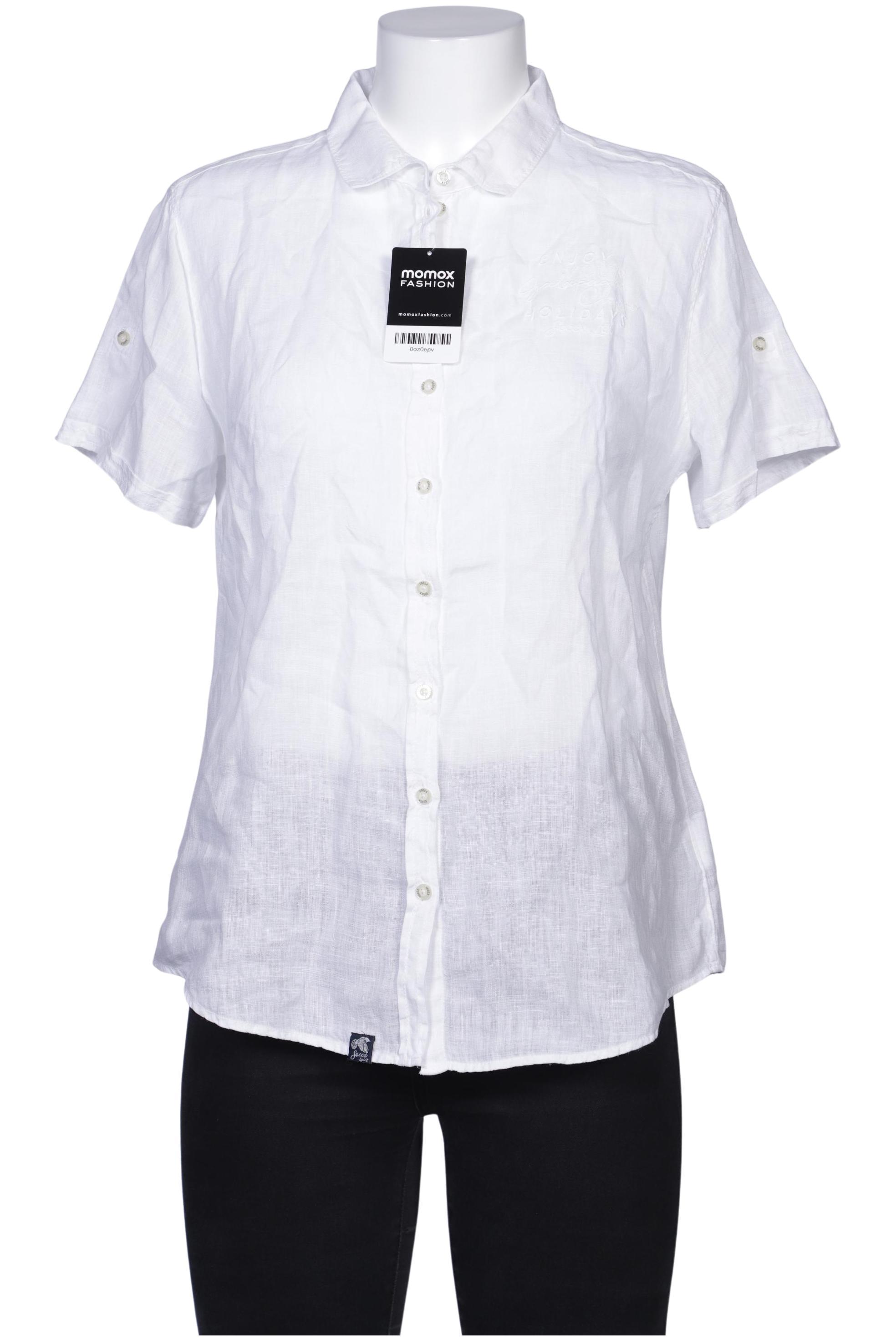 

Soccx Damen Bluse, weiß, Gr. 40