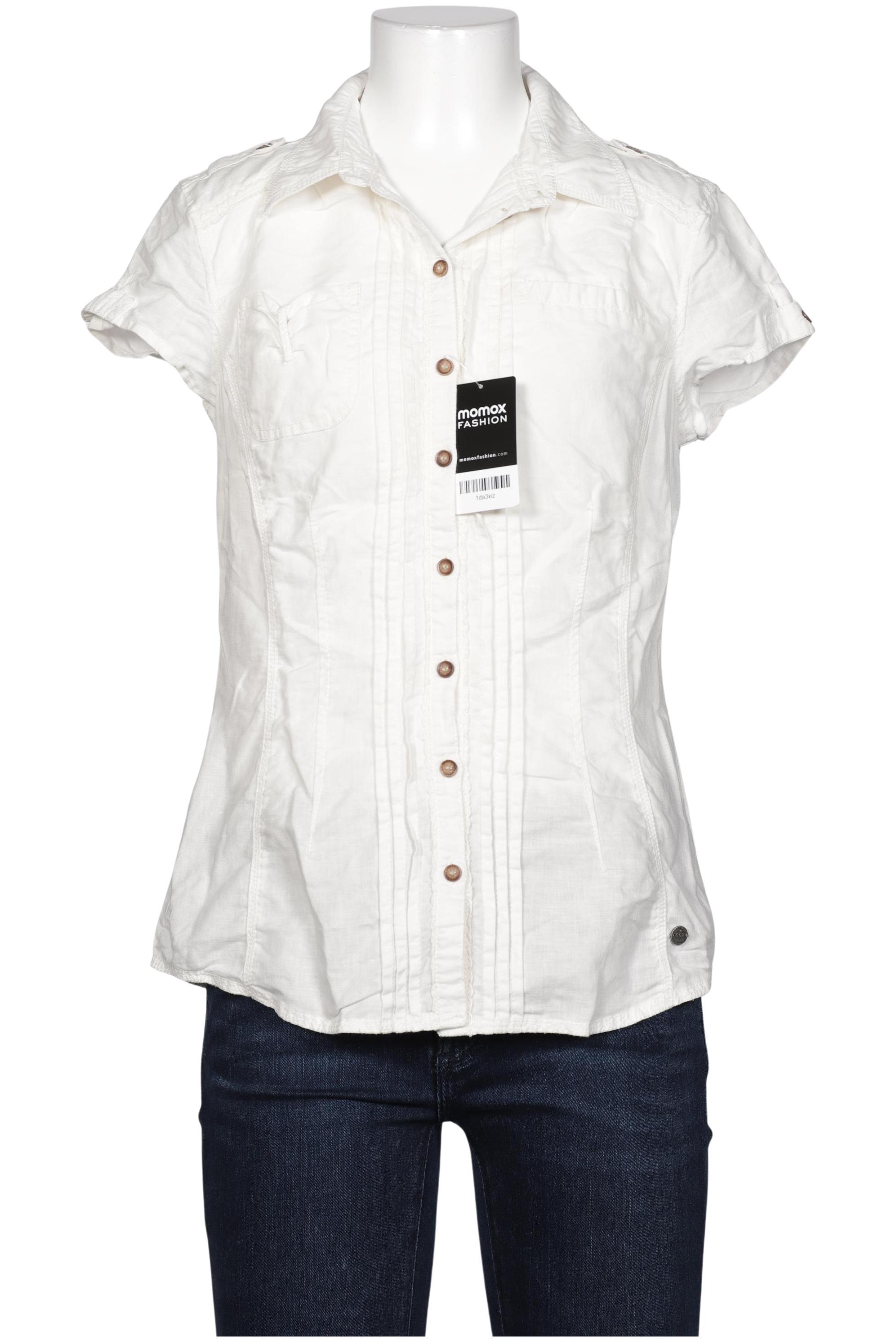 

Soccx Damen Bluse, weiß, Gr. 38