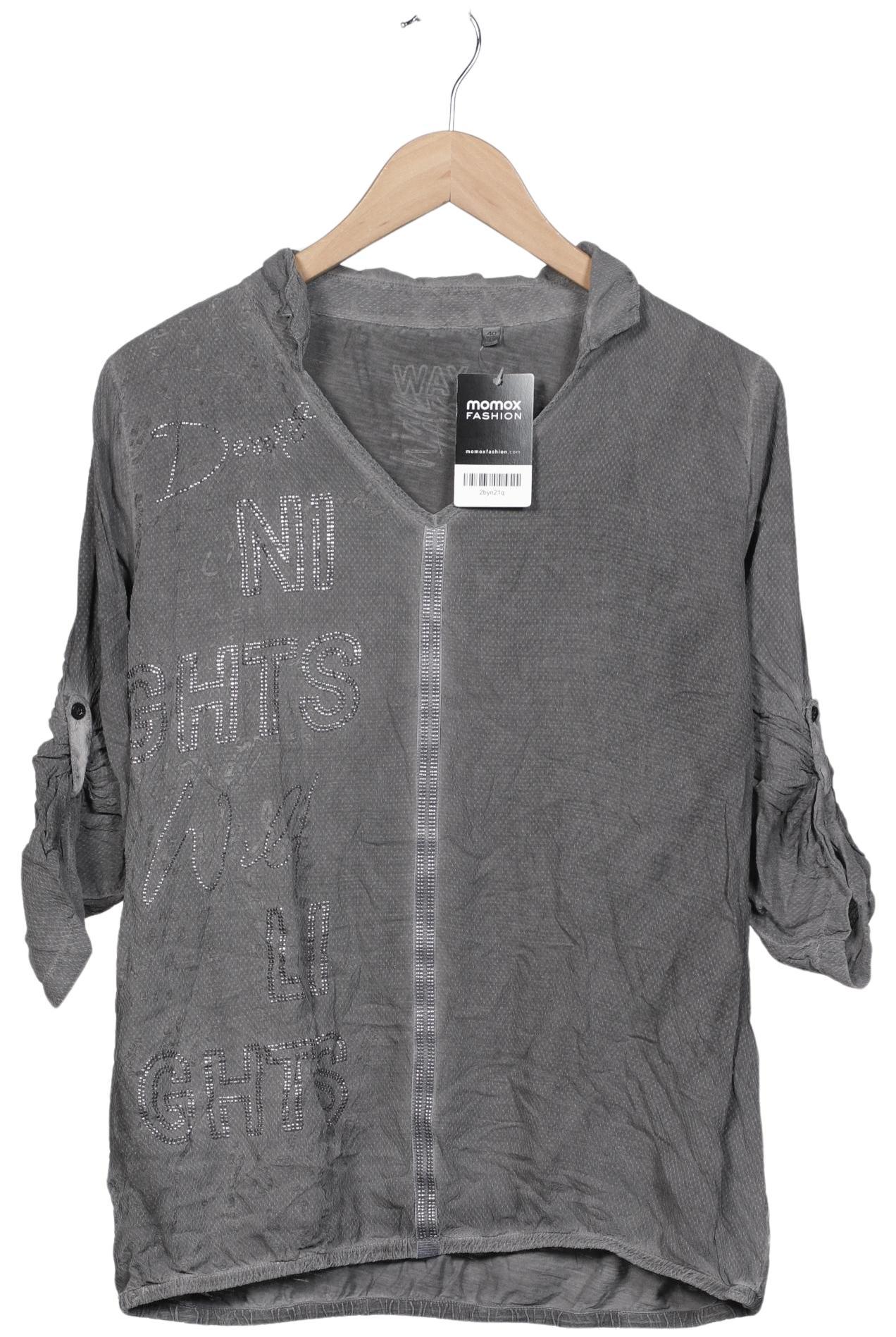 

Soccx Damen Bluse, grau, Gr. 40